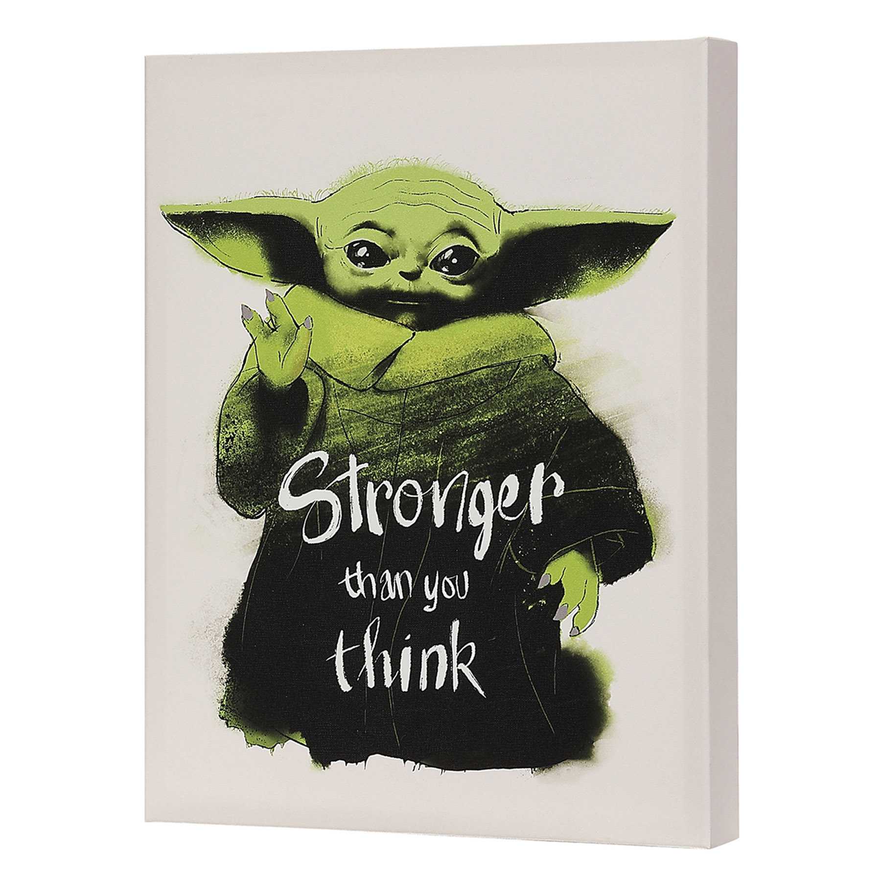 Mandalorian Stronger Canvas Wall Art, 11x14