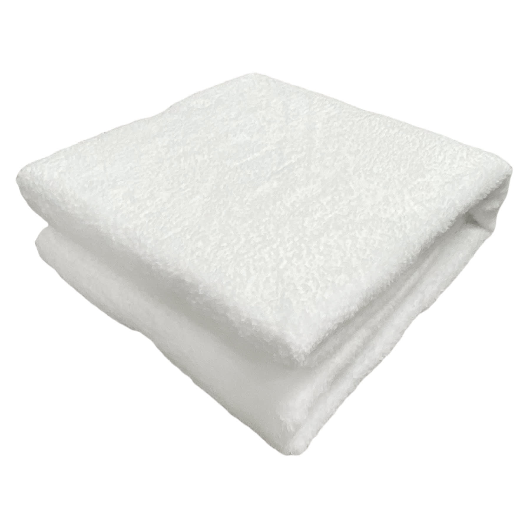 White Cozy Plush Throw Blanket, 50x60