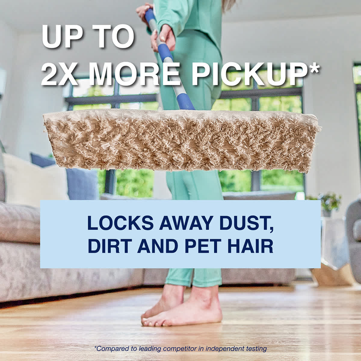Bona 14-Count Heavy-Duty Disposable Dry Sweeping Pads