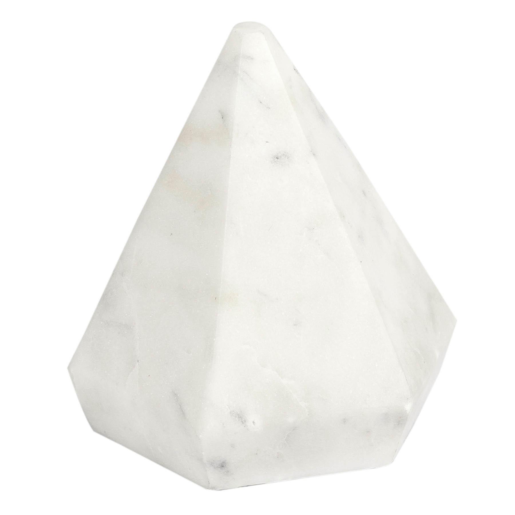 Crosby St. Light Neutral Diamond Marble Decor, 4"