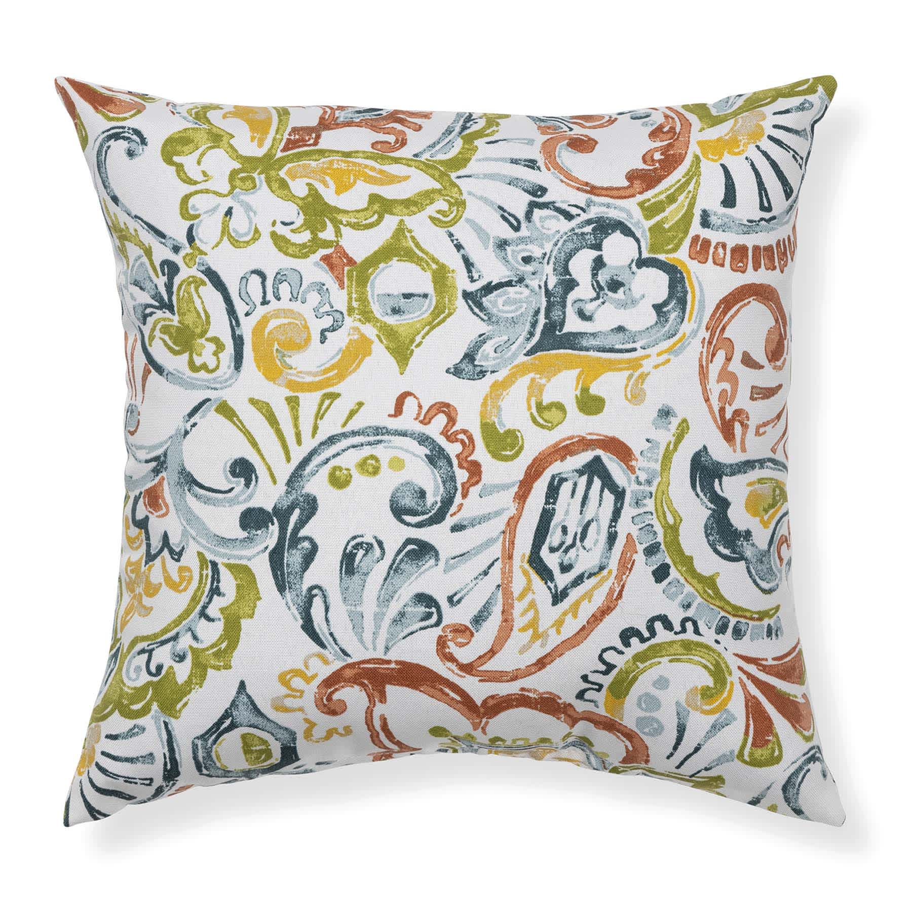 Malitta Billard Square Outdoor Throw Pillow, 16"