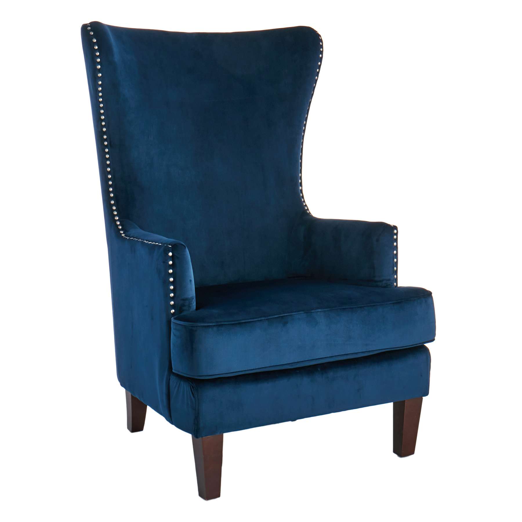 Providence Kori Accent Chair, Navy Blue