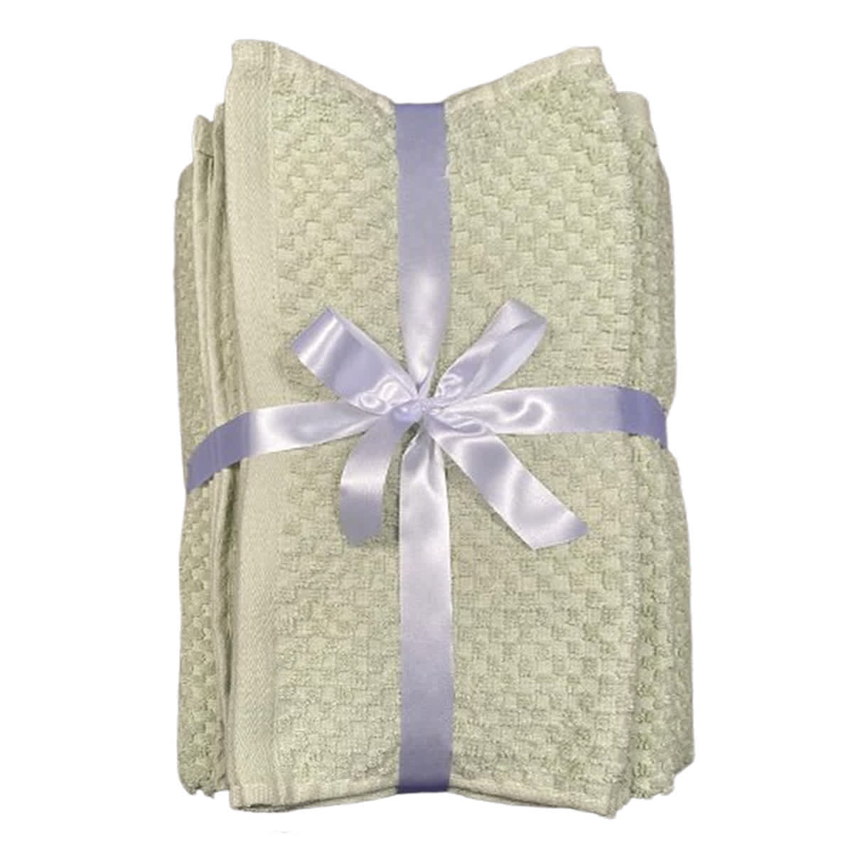 8-Piece Mint Green Textured Towel Bundle