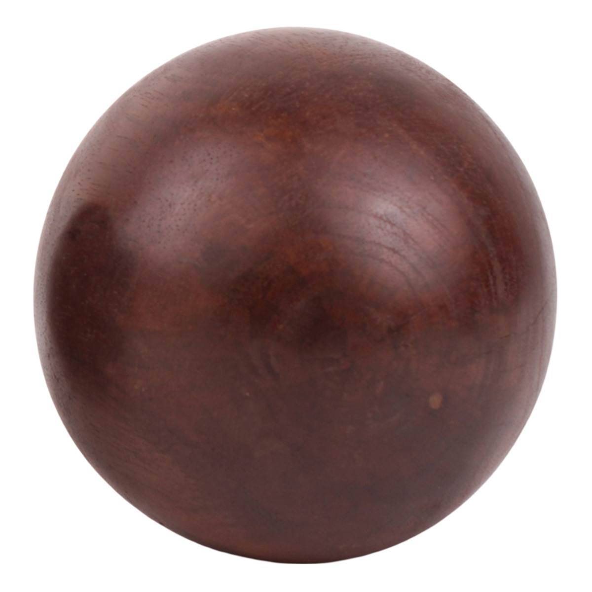 Walnut Wooden Orb, 4"