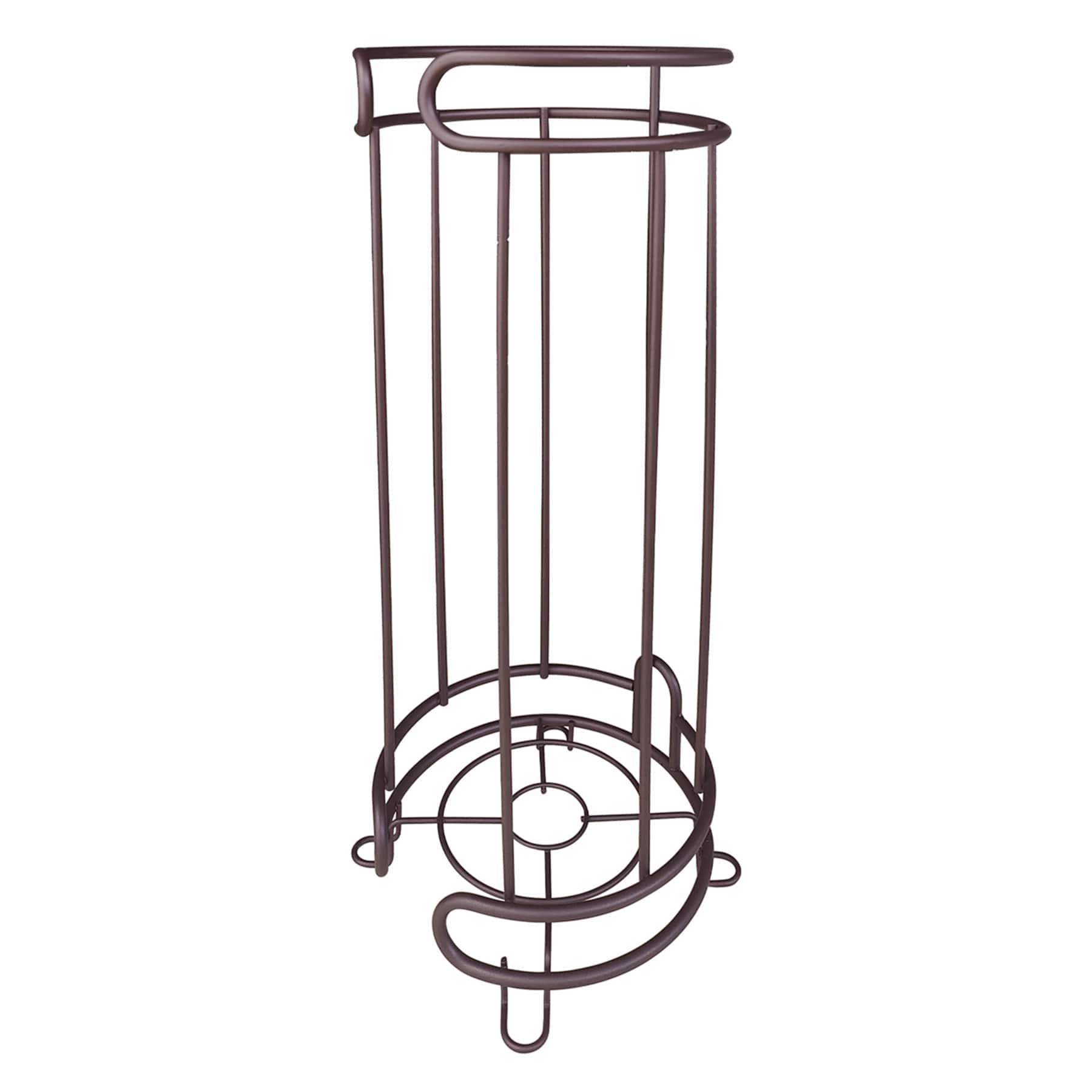 Gia Oil Rubbed Bronze Toilet Paper Holder, 15.5"
