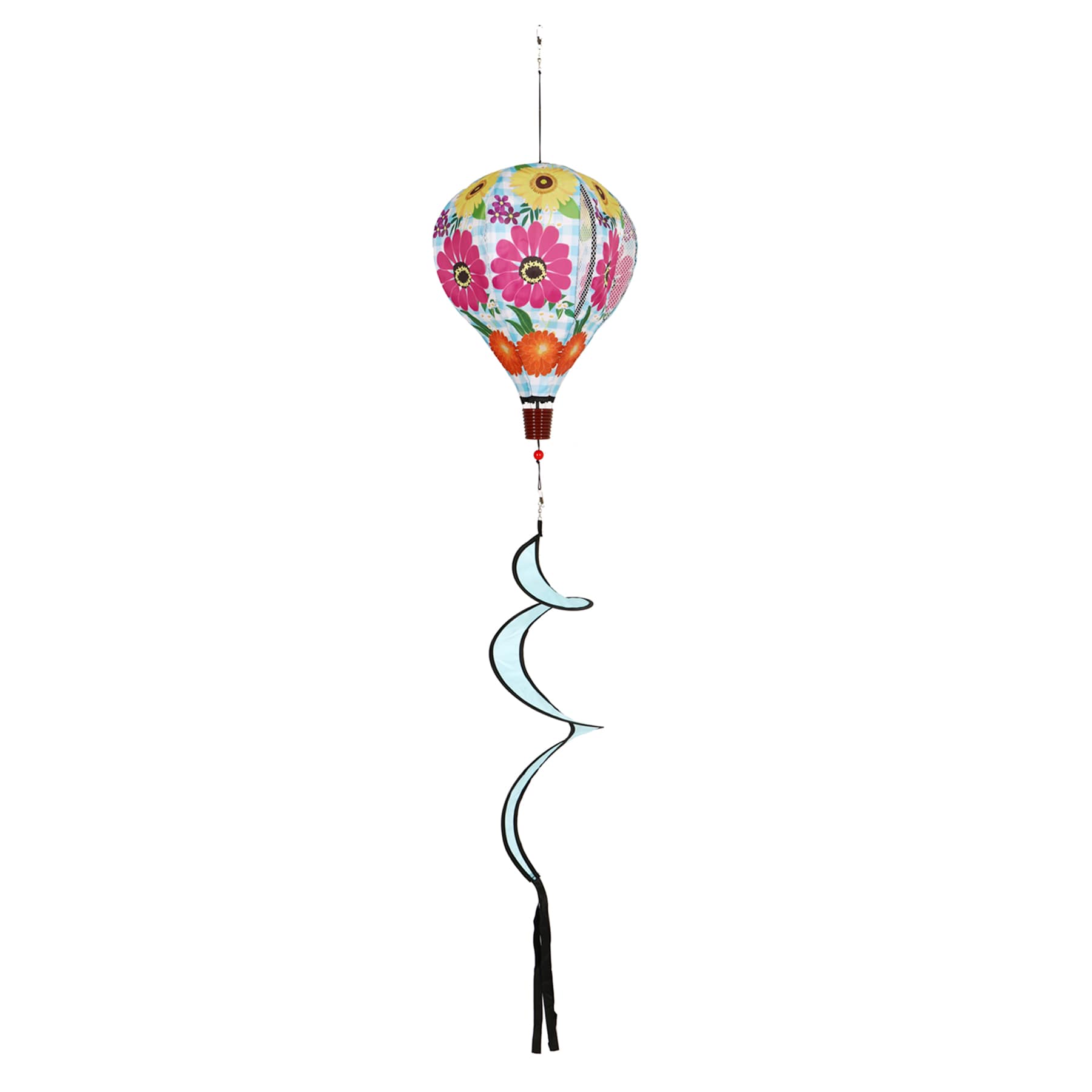 Daisy Balloon Hanging Wind Spinner, 55"
