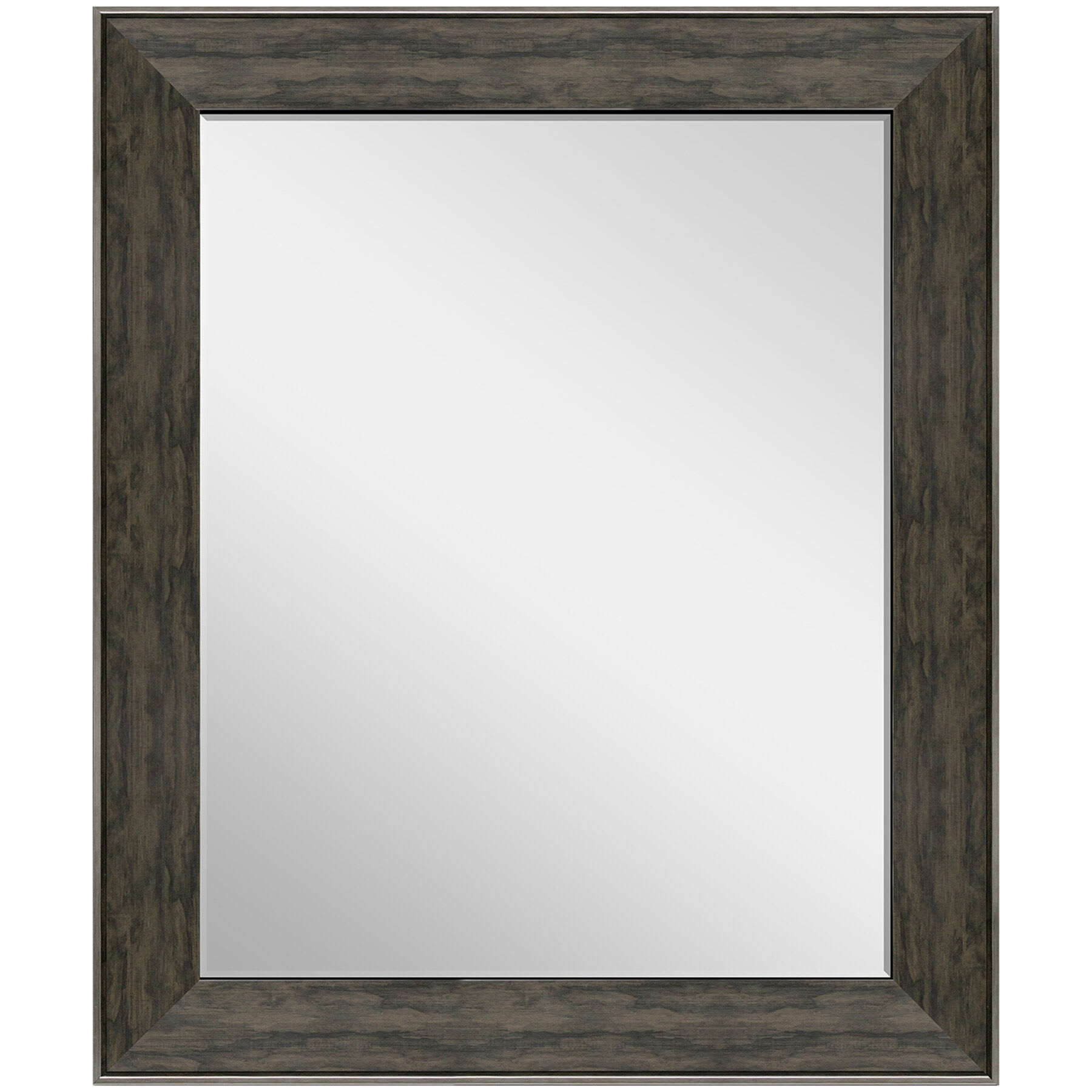 Janet Brown & Black Rectangle Wall Mirror, 16x20