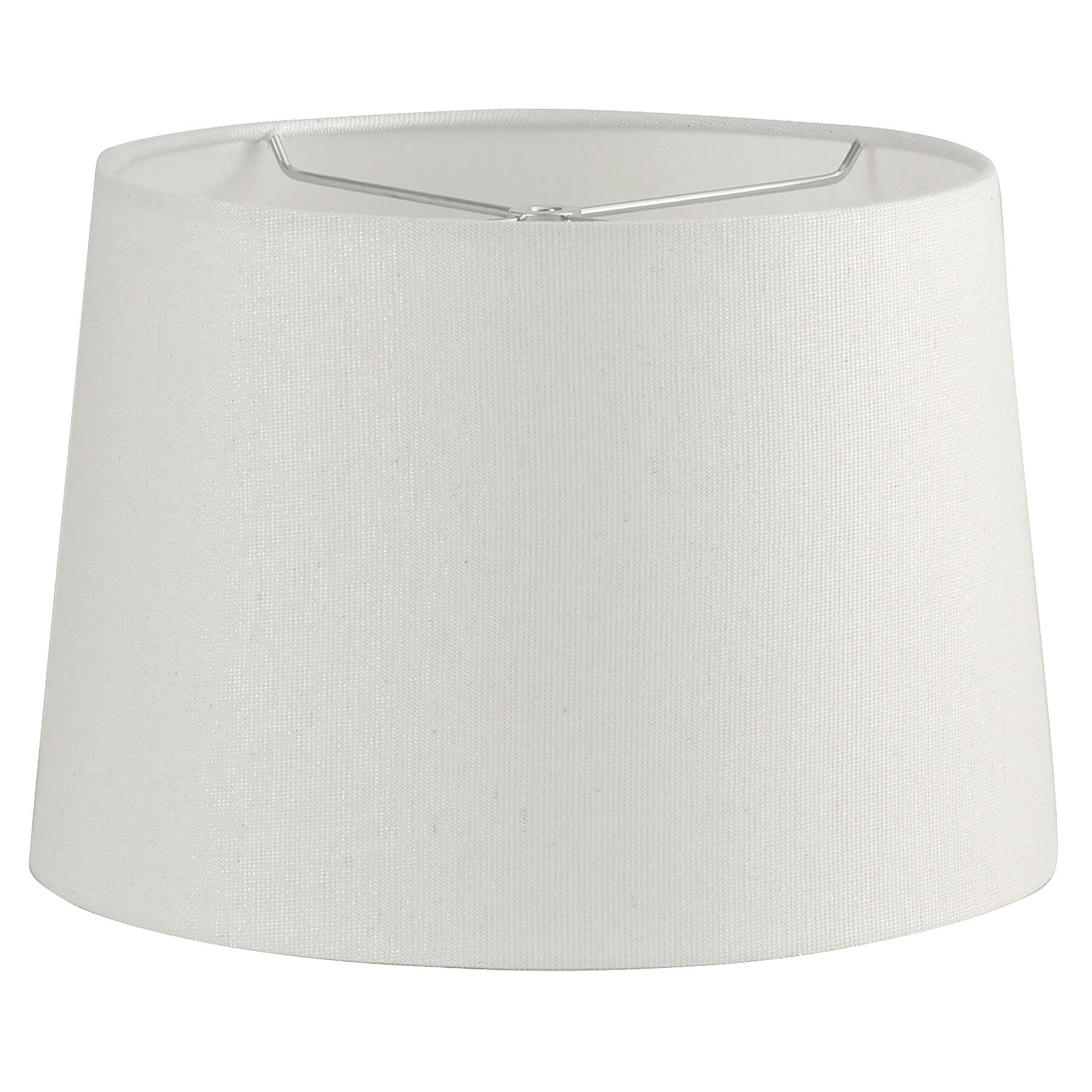 White Table Medium Table Lamp Shade, 14x12x10