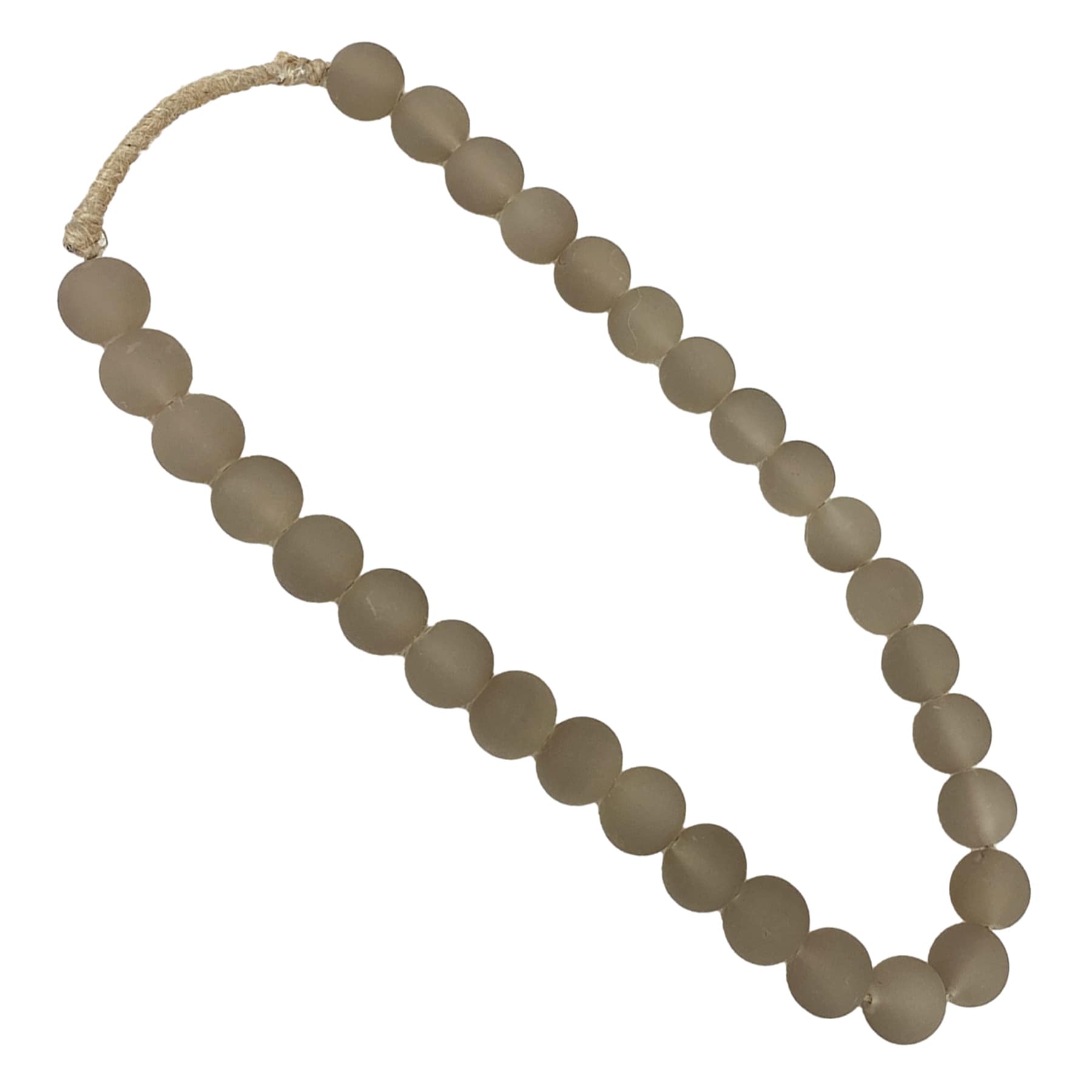 Found & Fable Green Glass Bead Garland