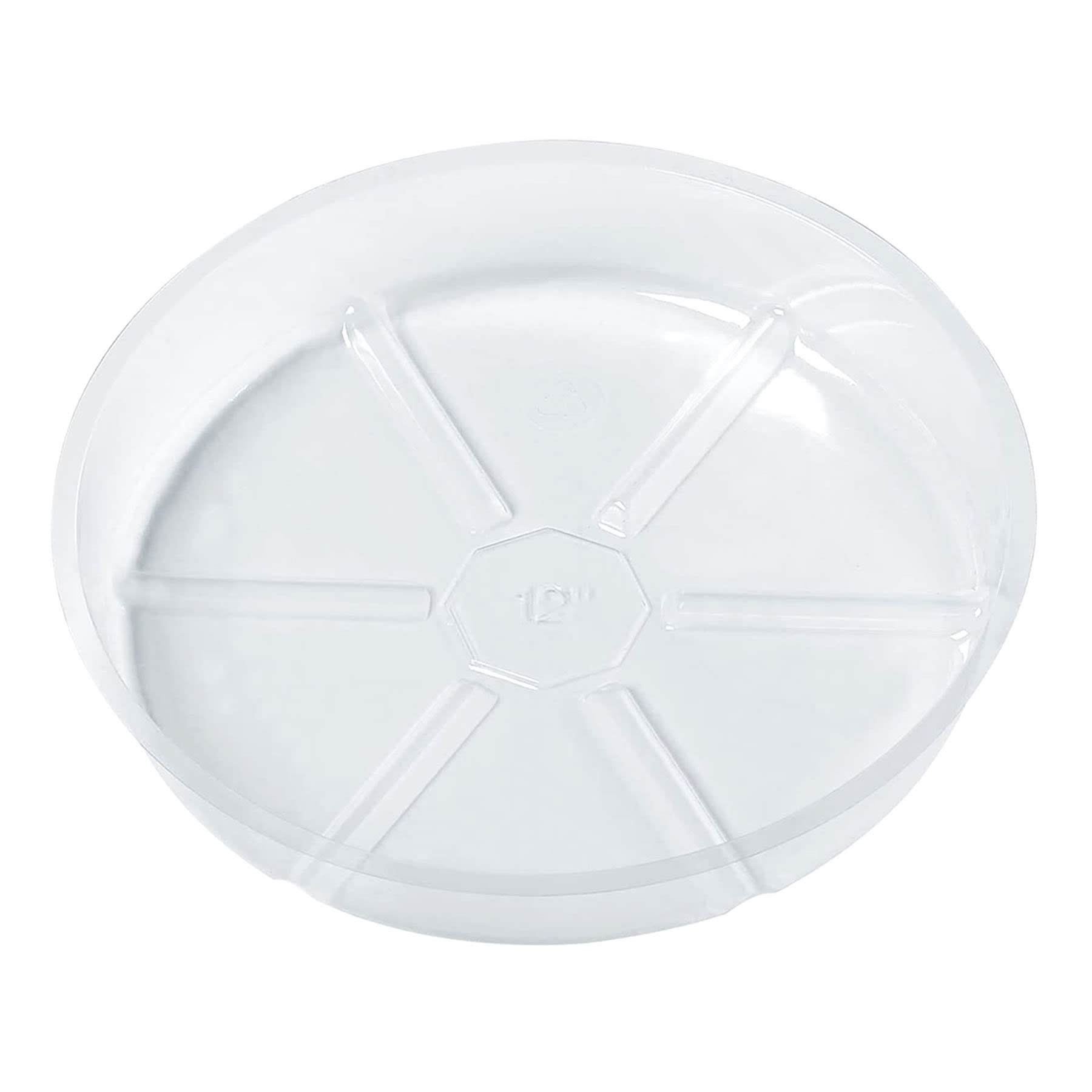 Clear Outdoor Plant Saucer, Extra Large
