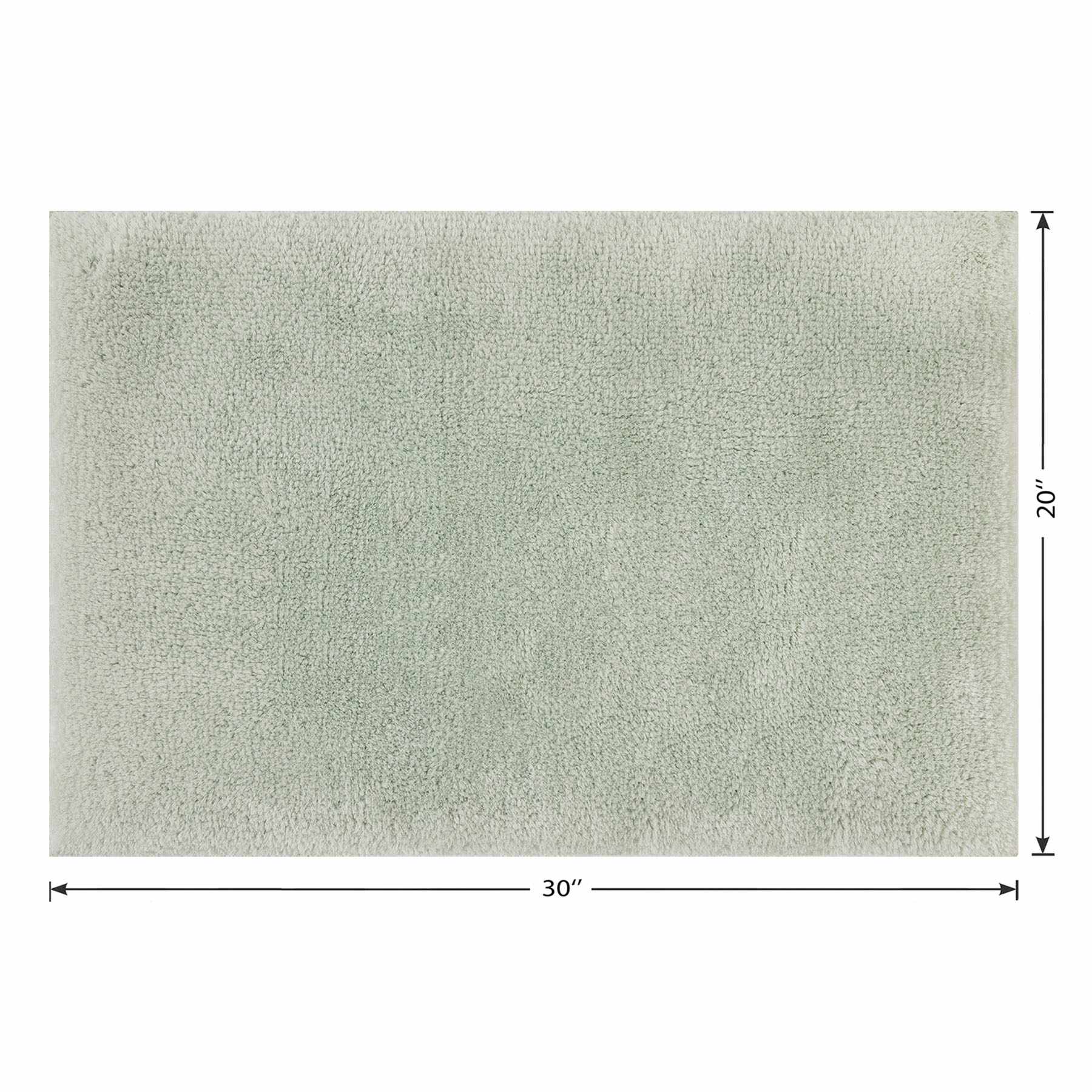 Providence Sea Green Primasoft Plus Bath Rug, 20x30