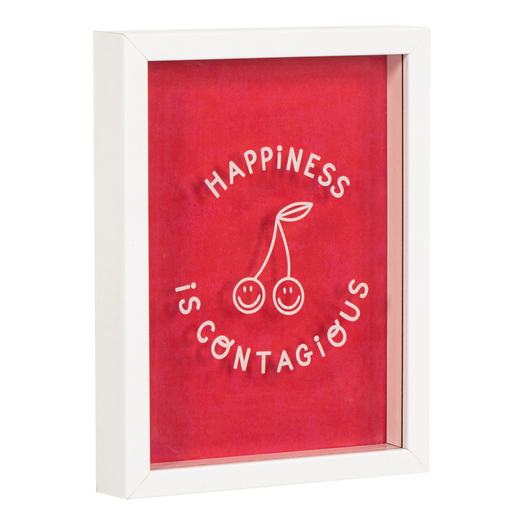 Happy Cherries Canvas Art, 6x8