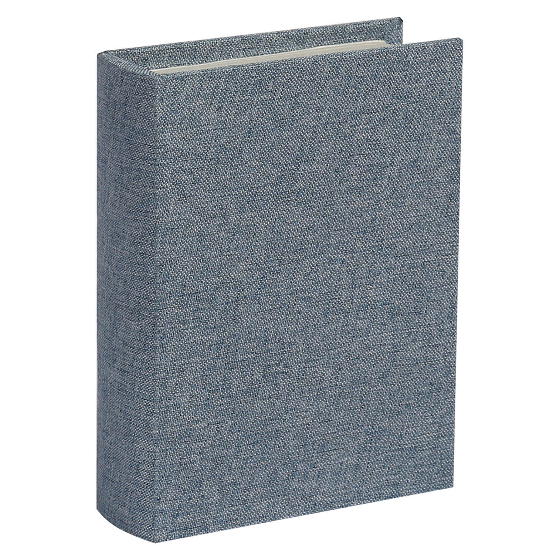 Blue Linen Book Box, 11"