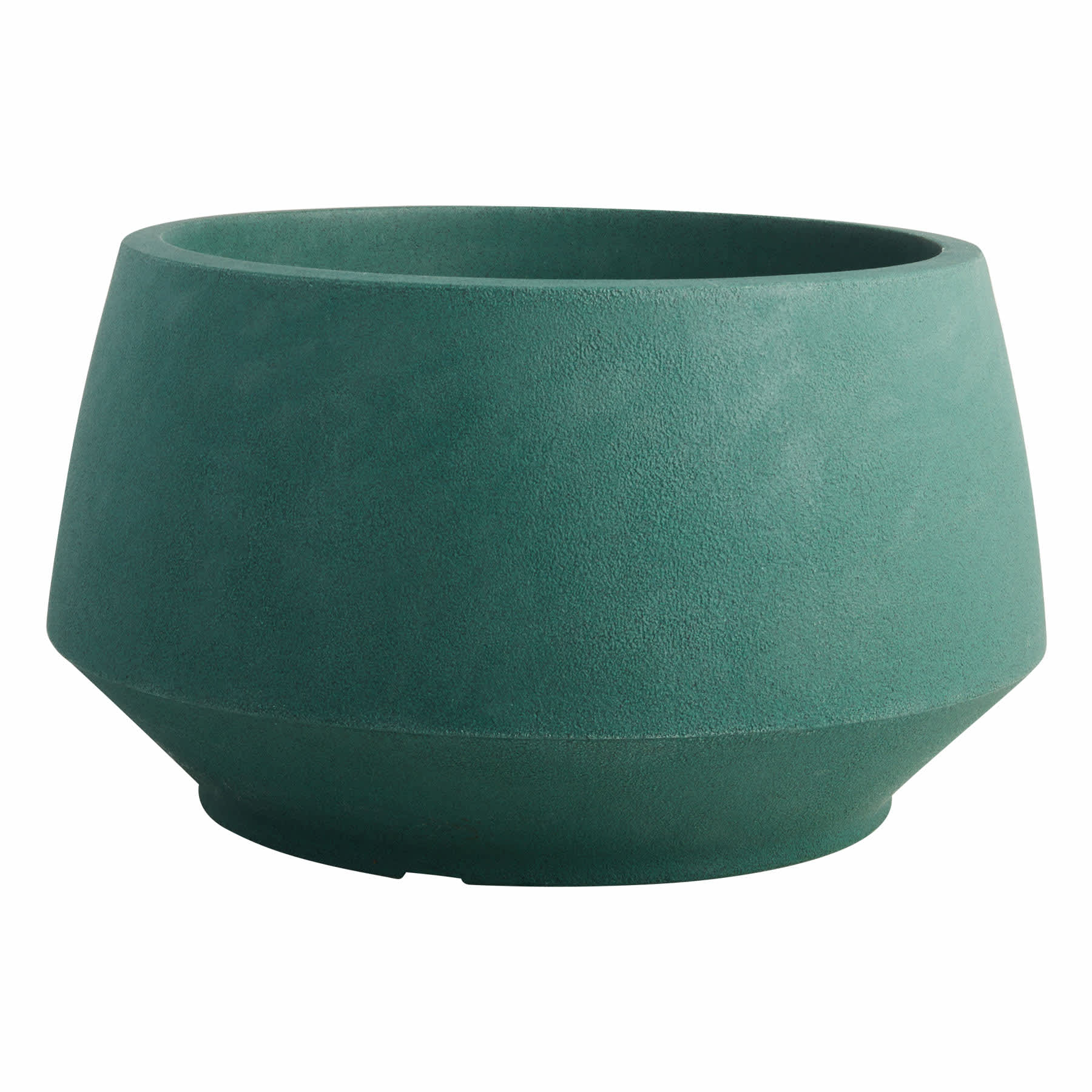 Japi Brut Moss Green Outdoor Planter, Large