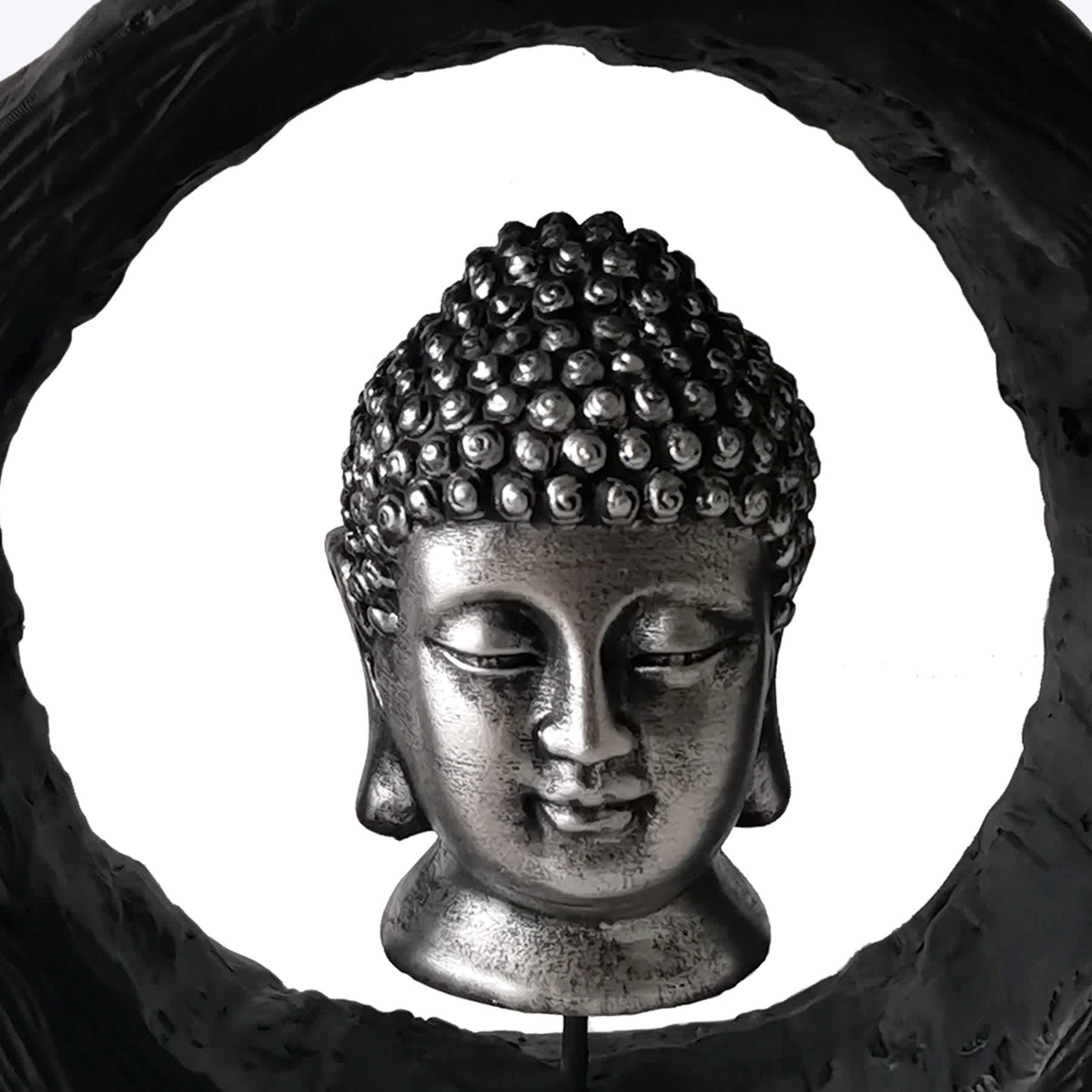 Found & Fable Buddha Head, 9.5"