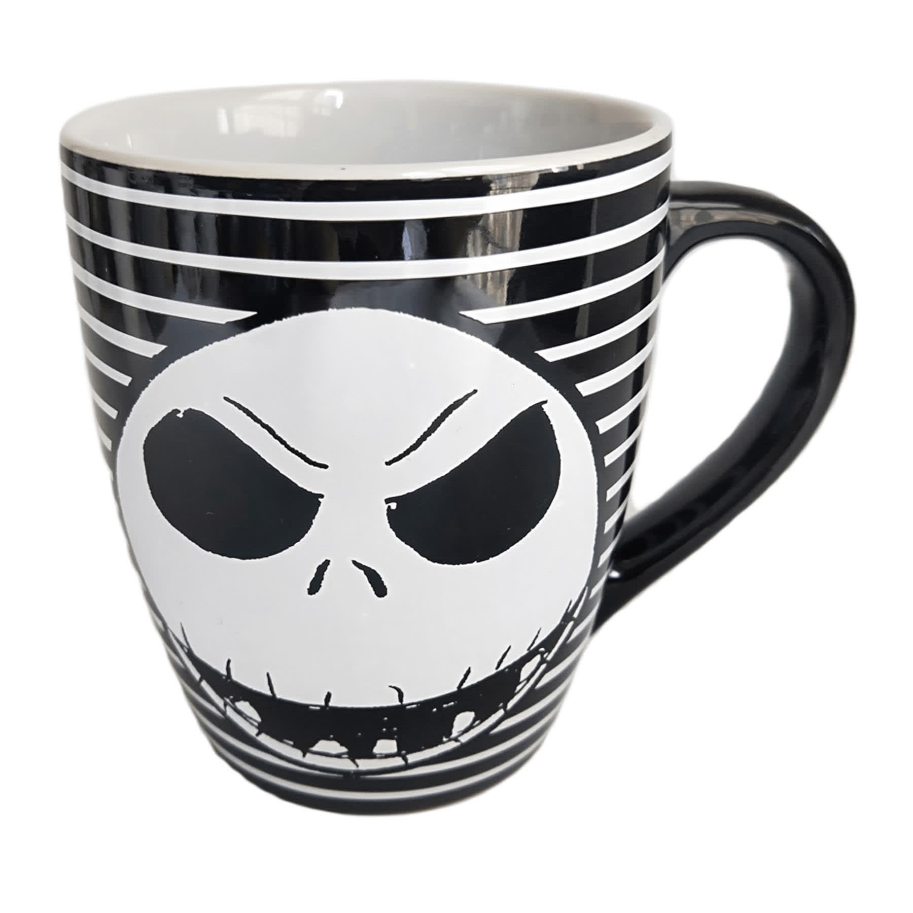 Nightmare Before Christmas Jack Pinstriped Mug, 25oz