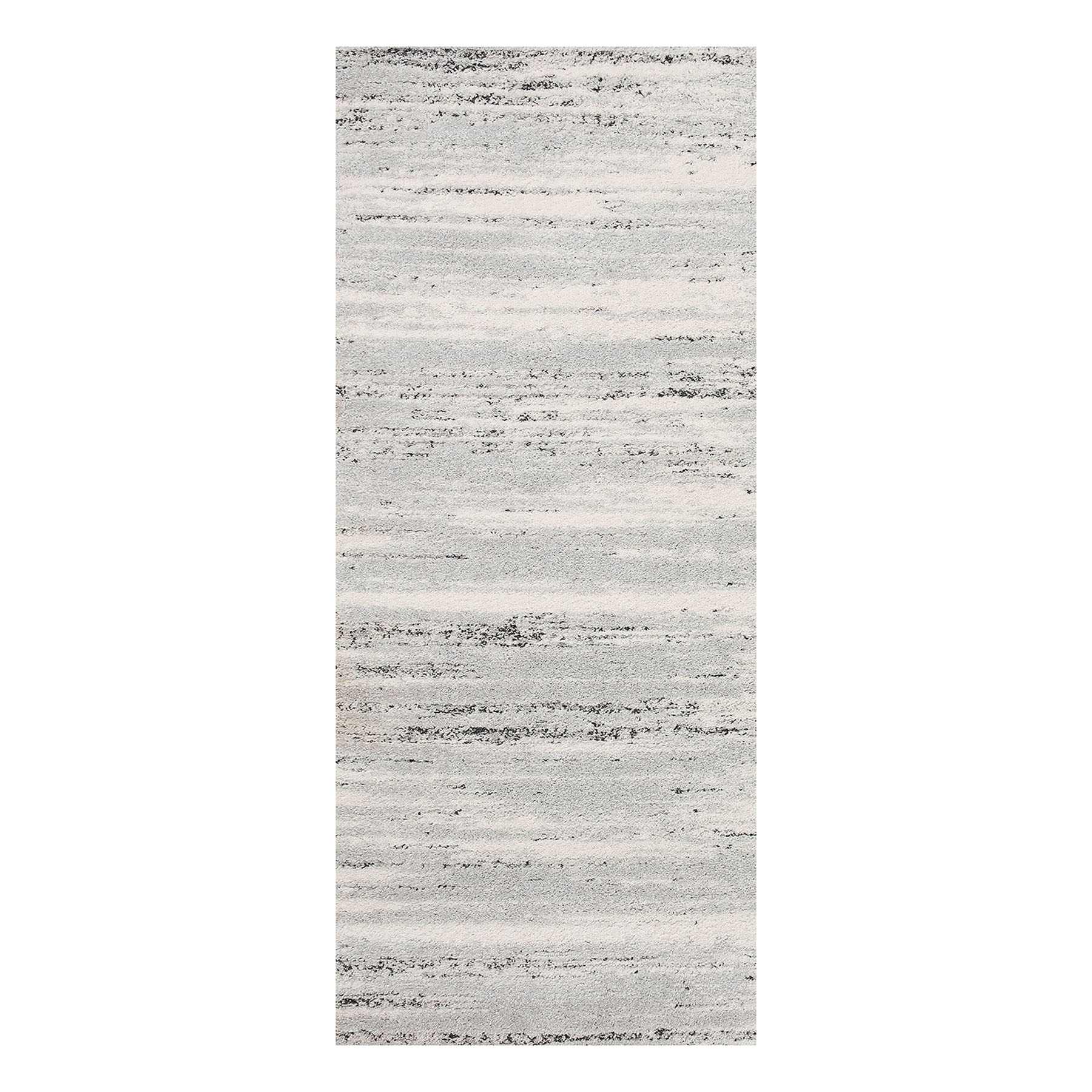 (B808) Boulder Ivory & Grey Runner, 2x7
