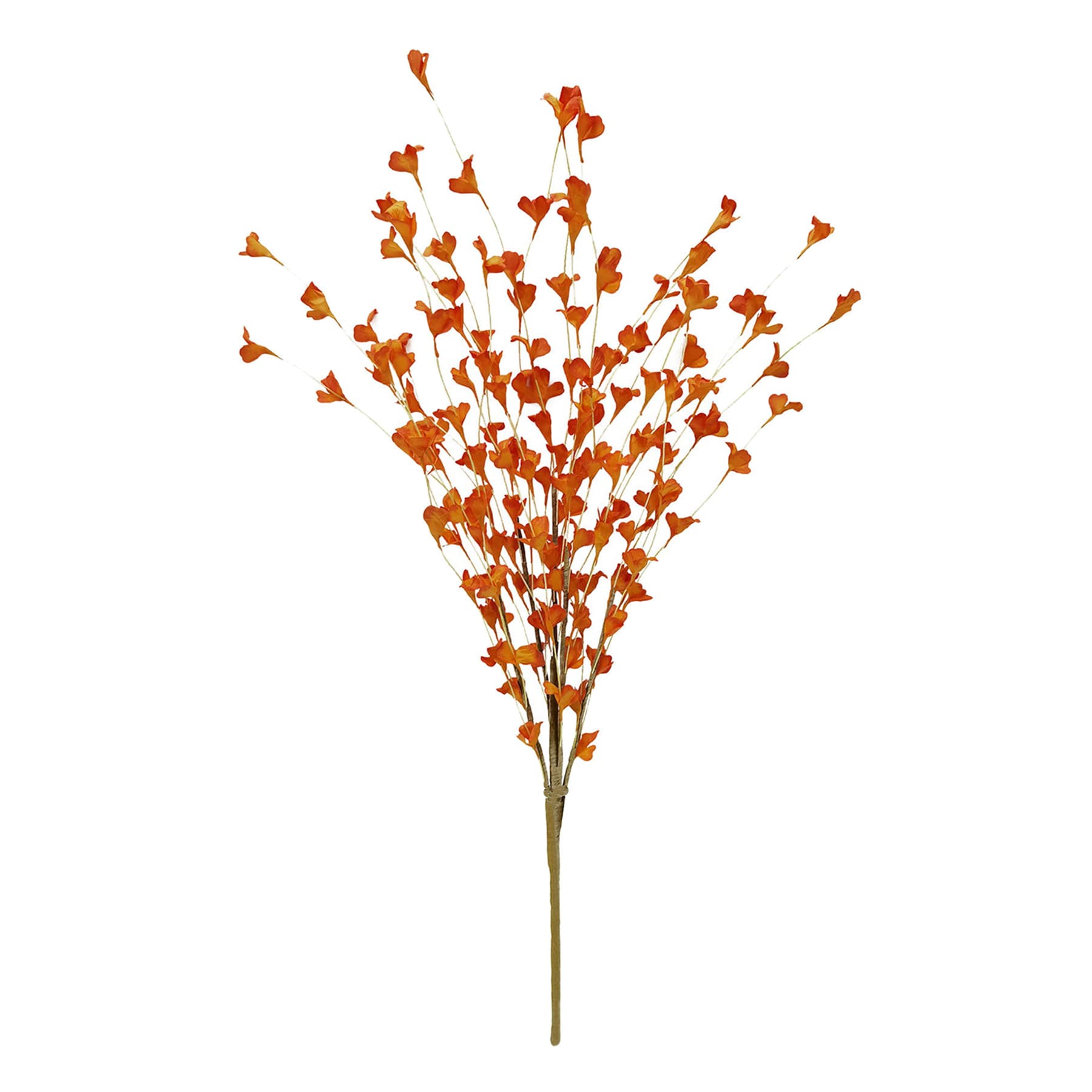 Orange Floral Spray, 26"