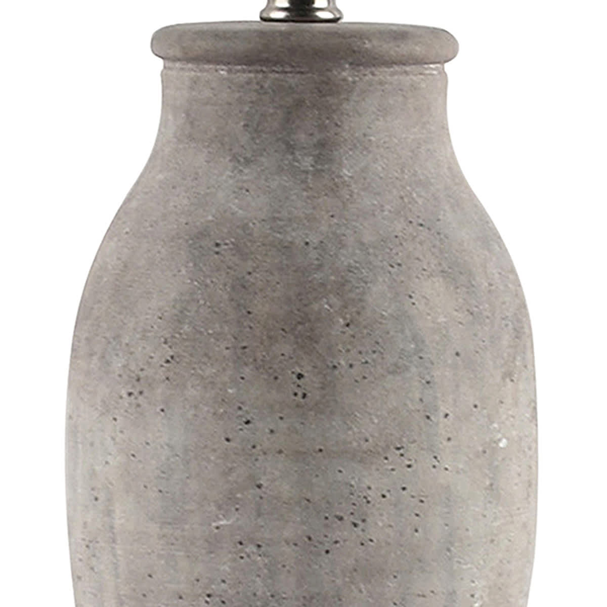 Ty Pennington Rustic Natural Ceramic Small Lamp Base, 16"