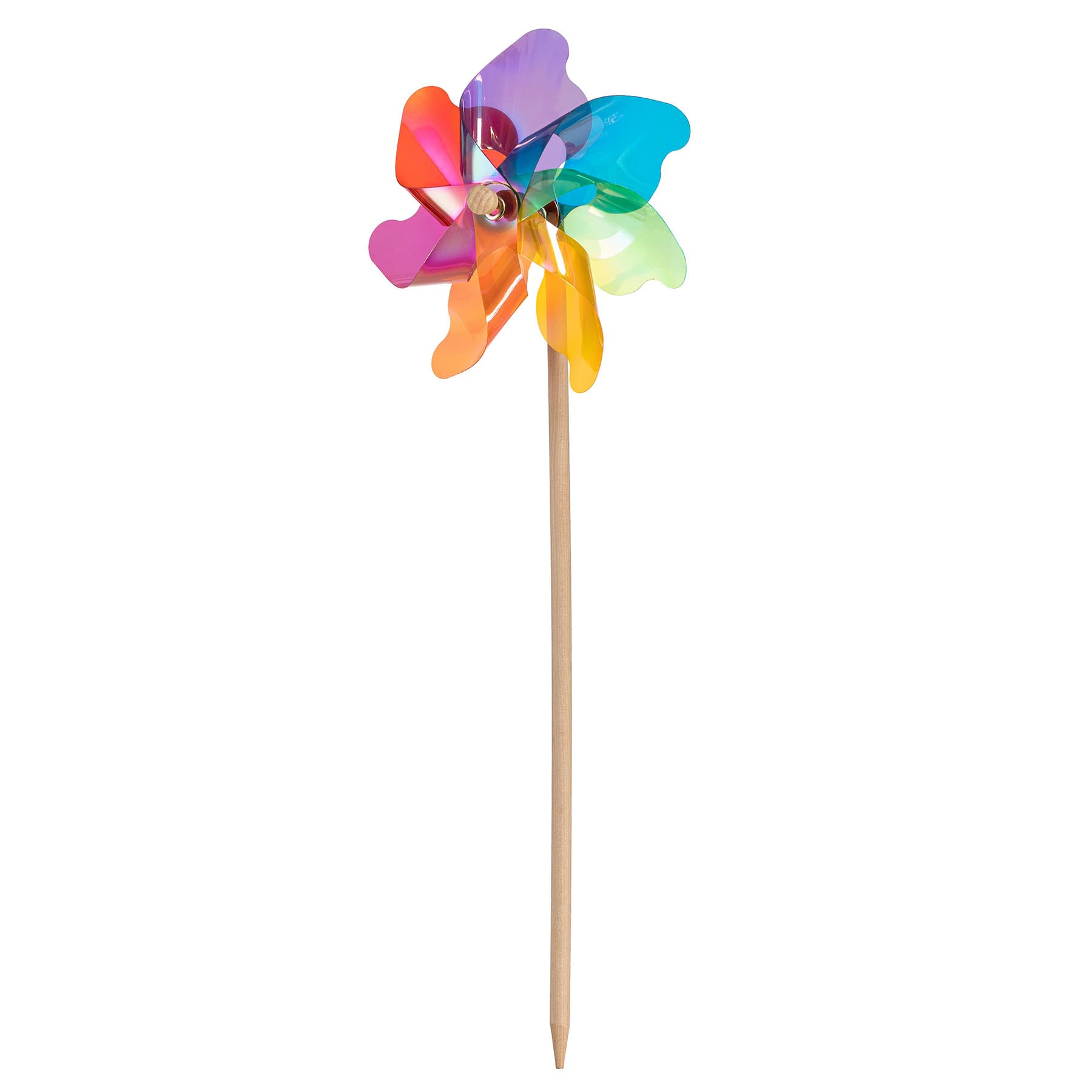 Sunny Club Iridescent Multicolor Whirligig, 19"