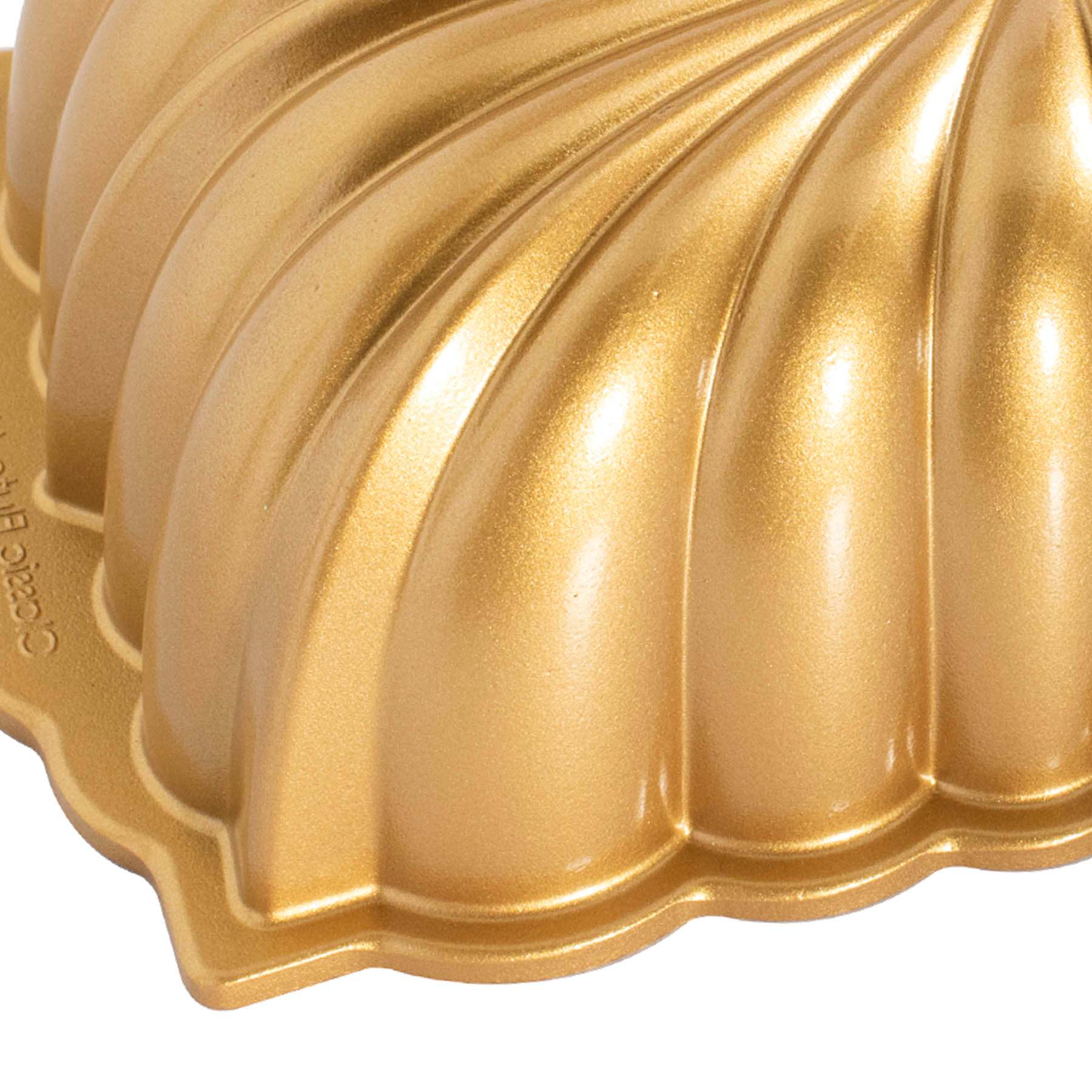 Nordic Ware Gold Classic Fluted Loaf Pan