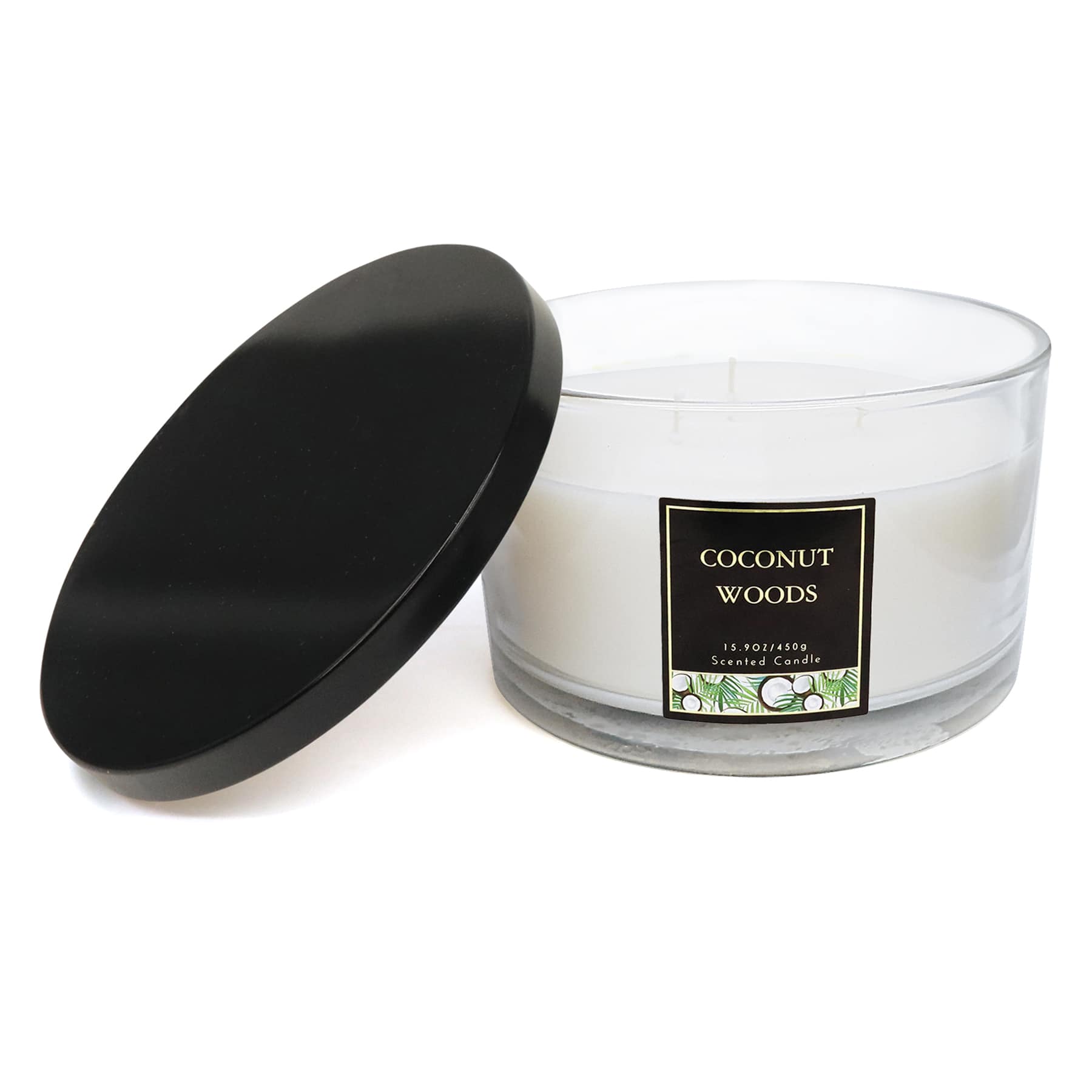 Coconut Woods Scented Jar Candle, 15.9oz