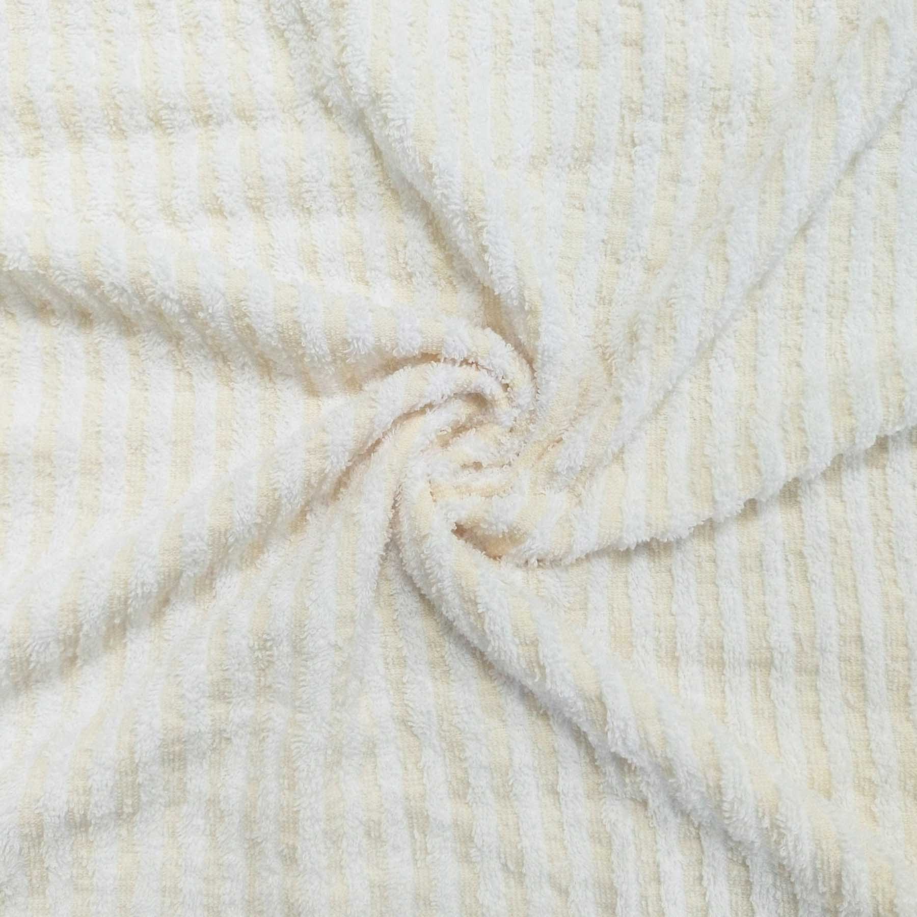 Essential Striped Yellow Washcloth, 13"