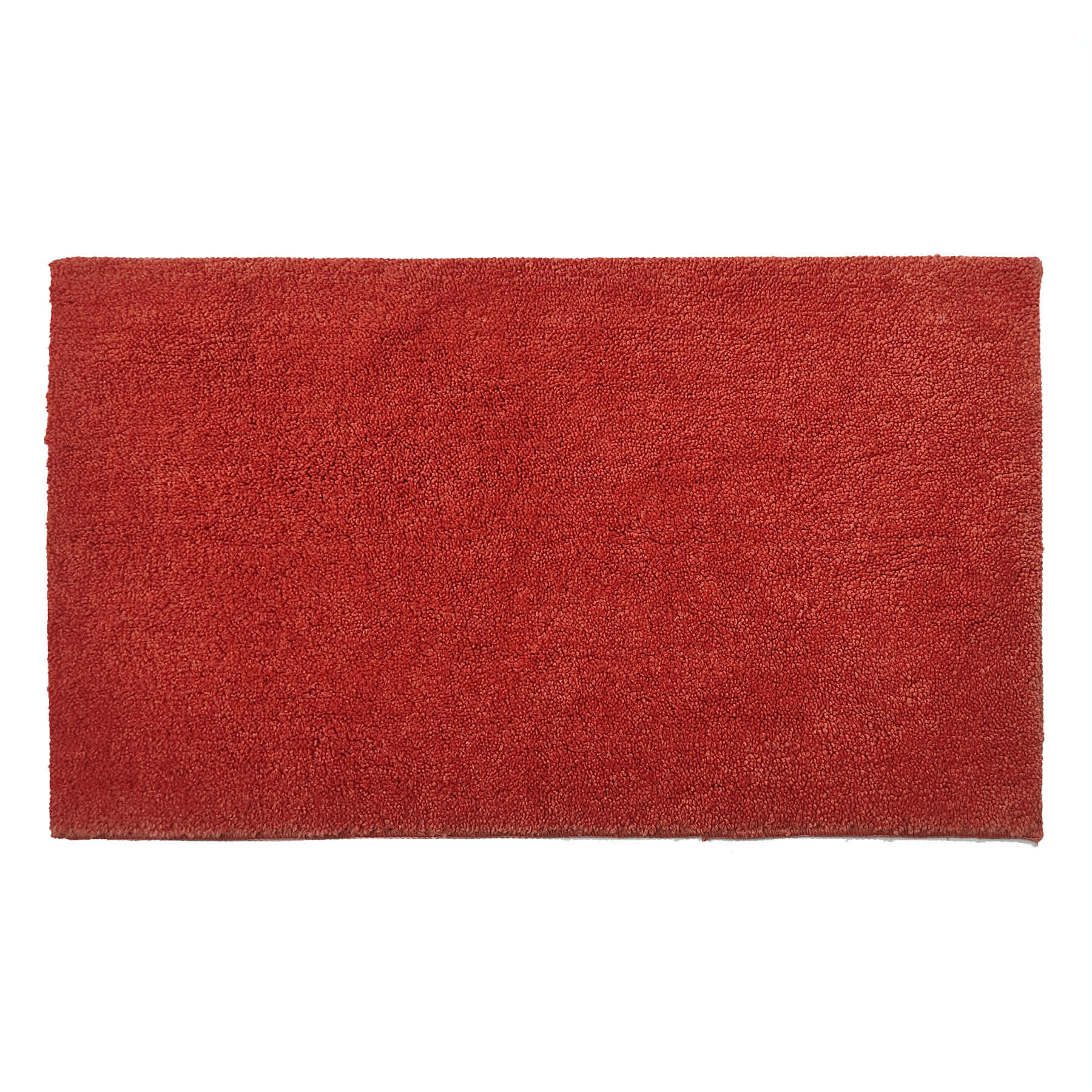 Essential Cut Pile Terracotta Bath Rug, 20x34