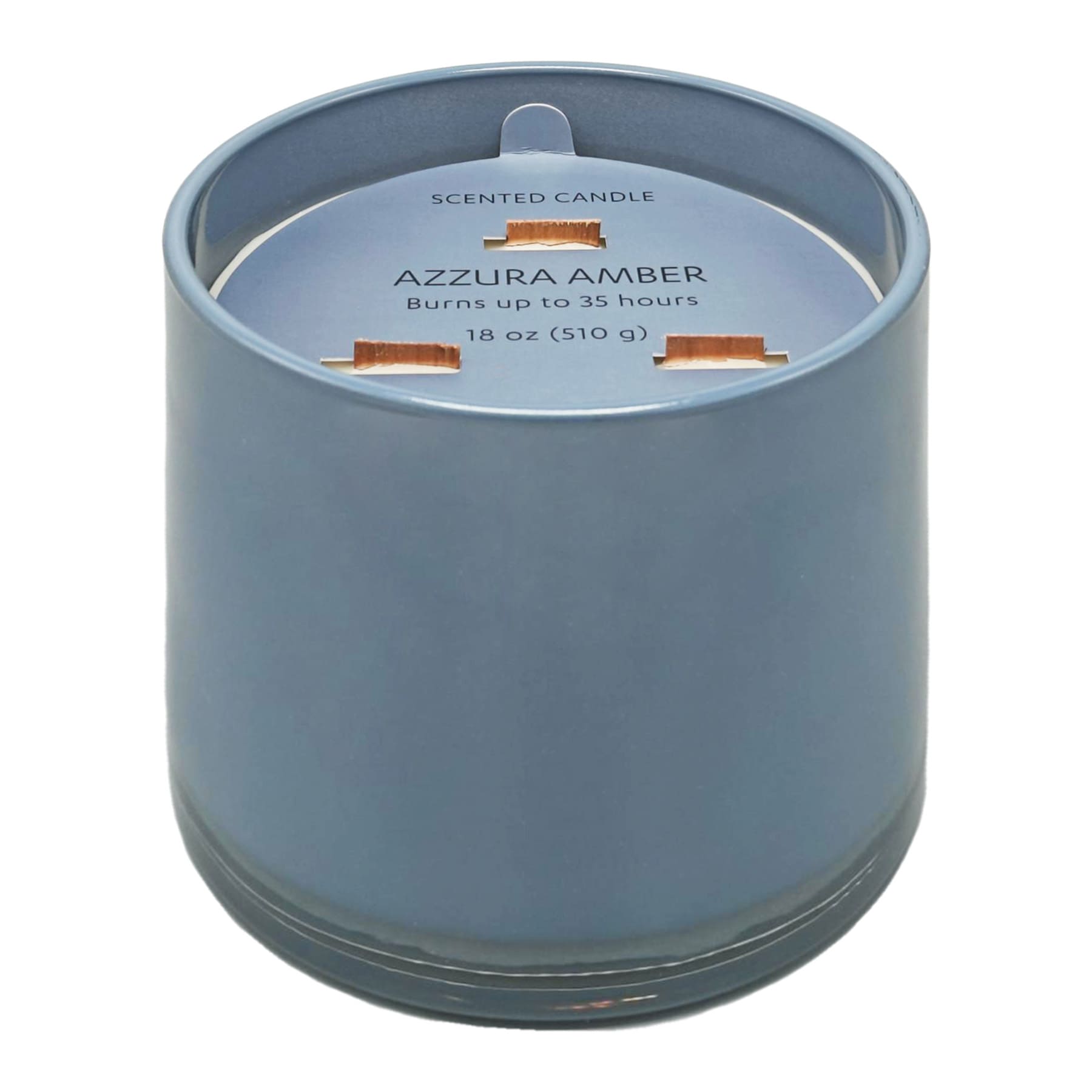 Crosby St. Azzura Amber Scented Wood Wick Jar Candle, 18oz