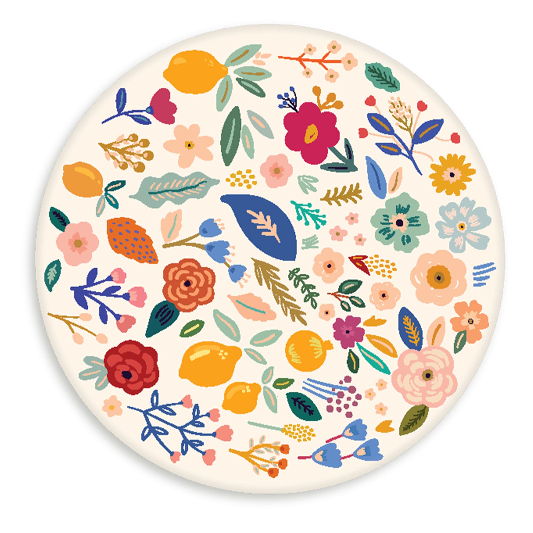 2-Pack Flower Print Coasters
