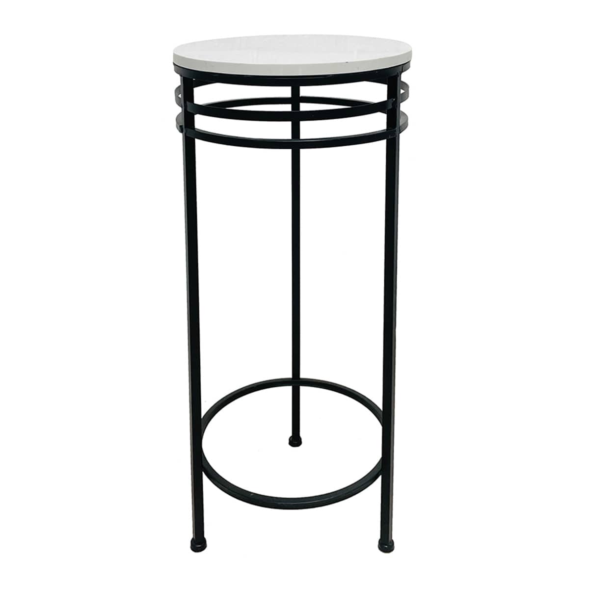 Marble Top Plant Stand, Medium