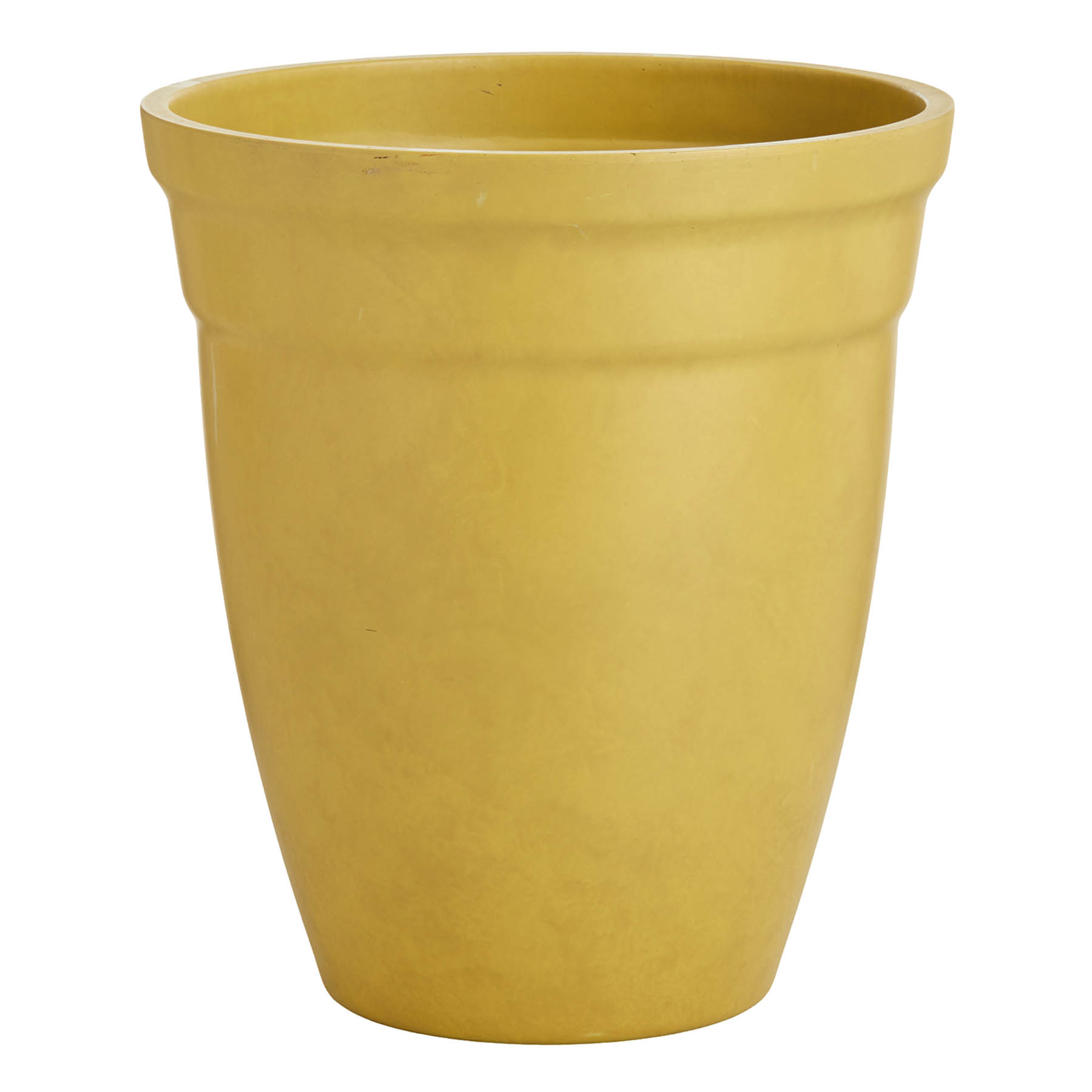 Honeybloom Yellow Vintage Outdoor Planter, Small