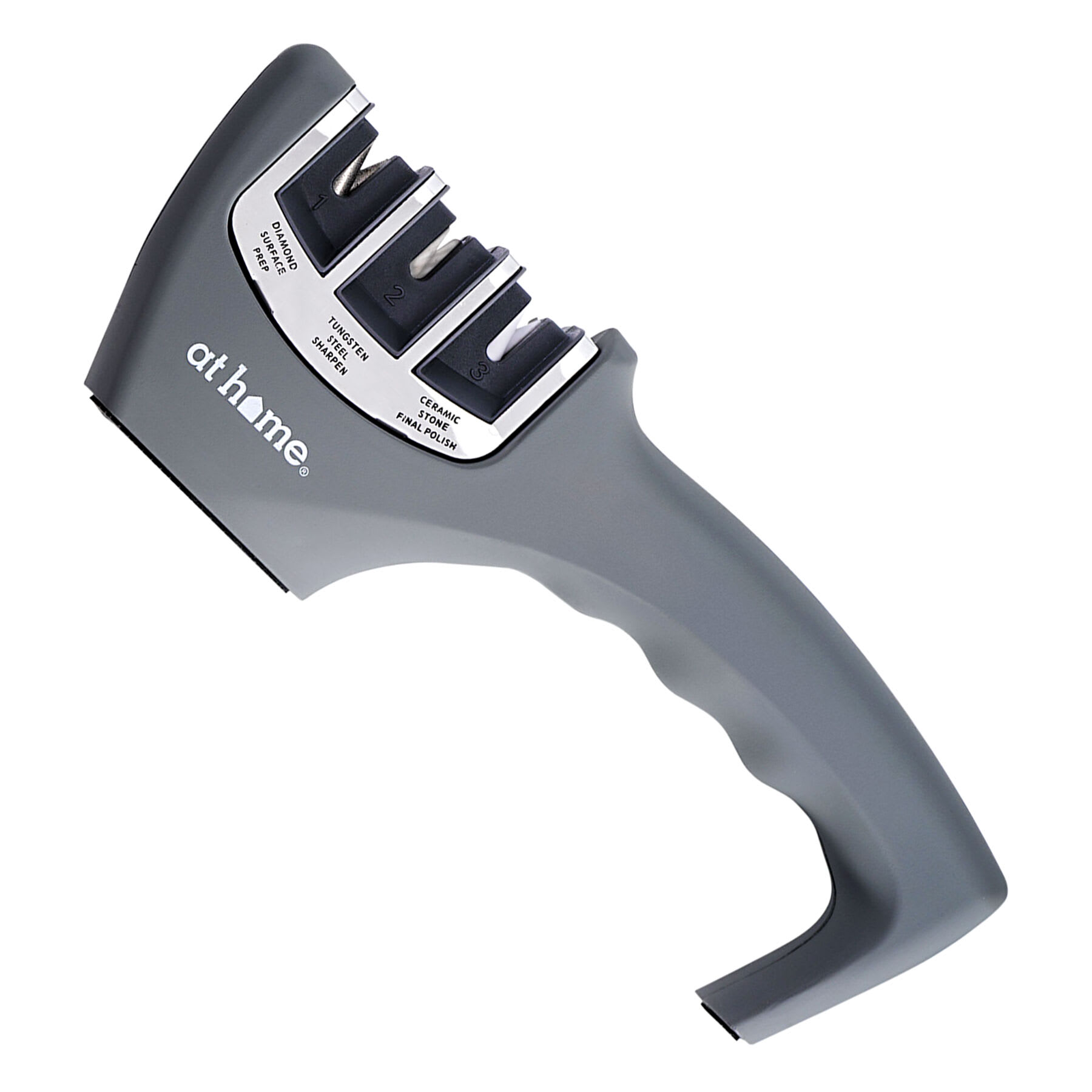 Handheld Knife Sharpener, Grey