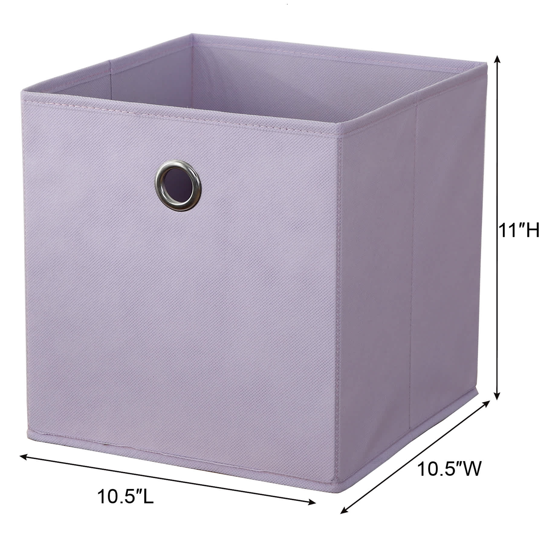 3-Pack Pink Modular Storage Cube, 10.5"