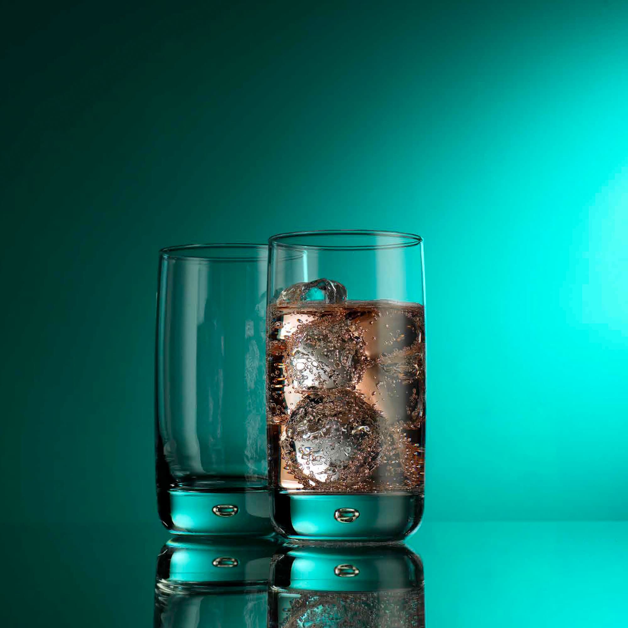 Set of 4 Evo Bubble Glass Highball, 16oz