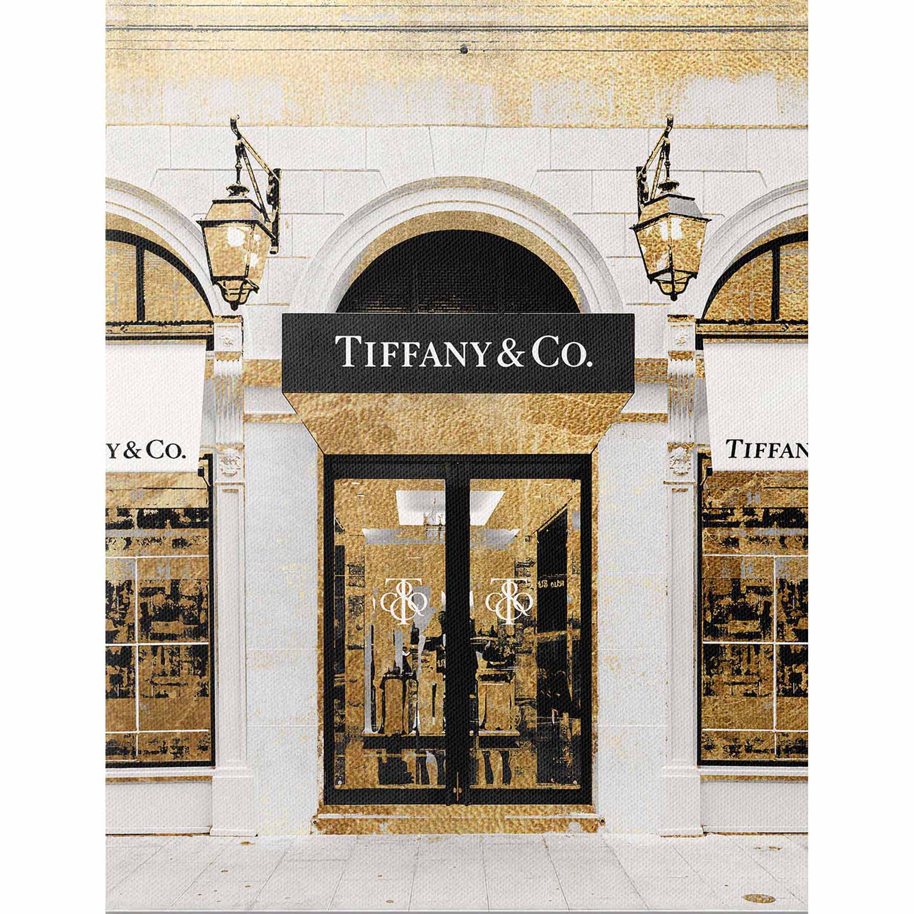 Fashion Store Front Canvas Wall Art, 12x16