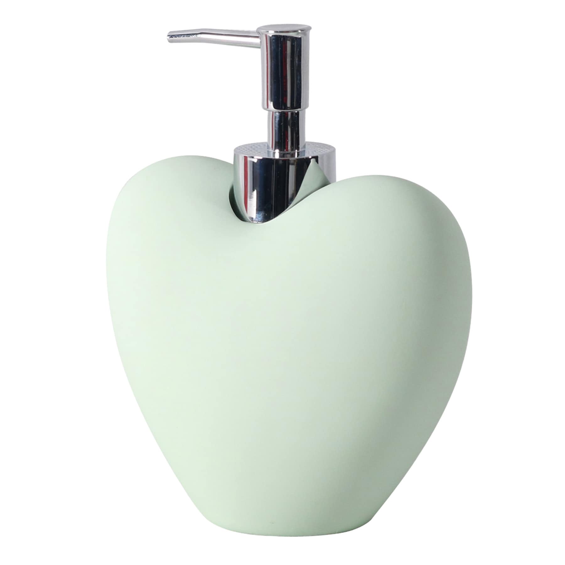 Mint Green Heart Shaped Soap Dispenser