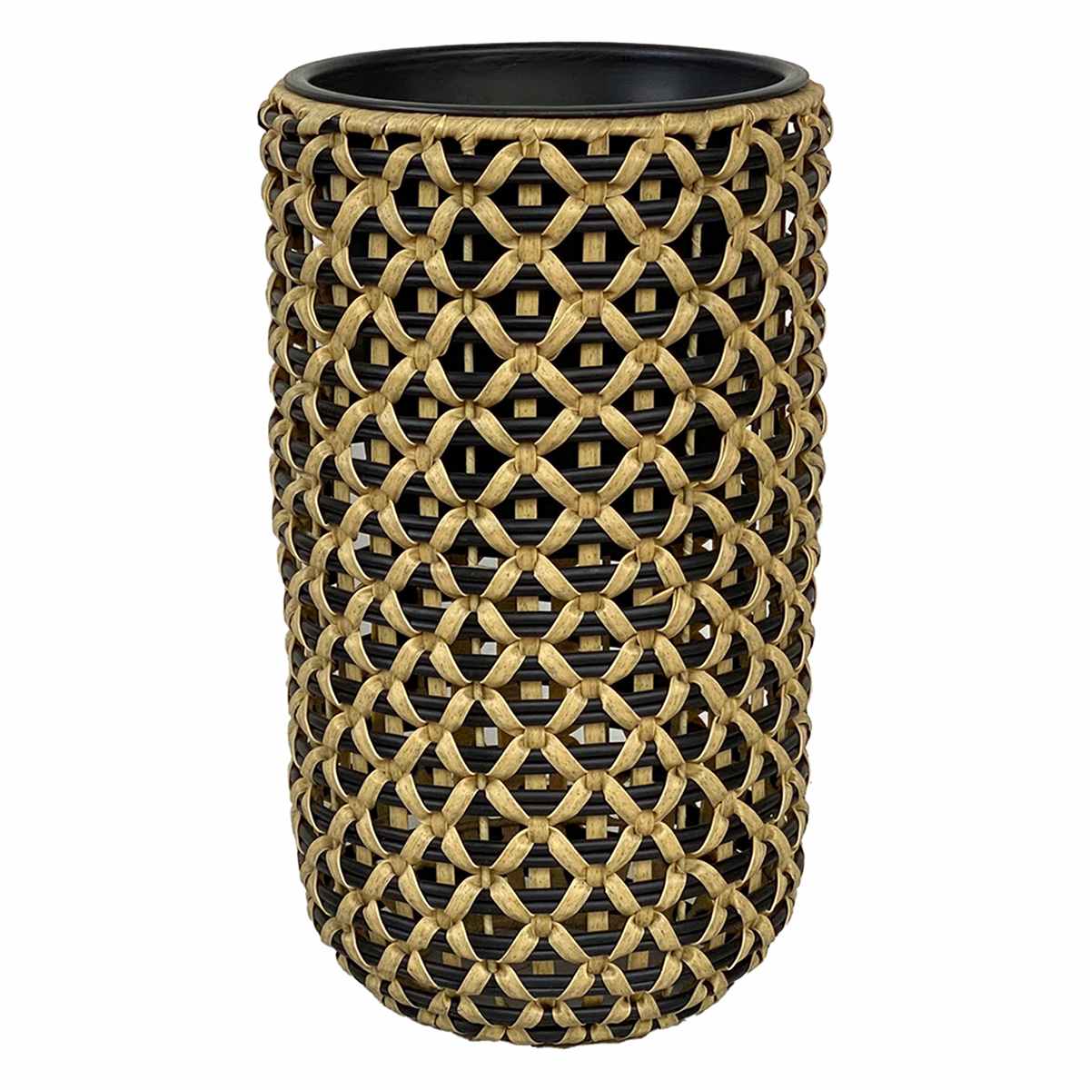 Poly Rattan Outdoor Planter, Large