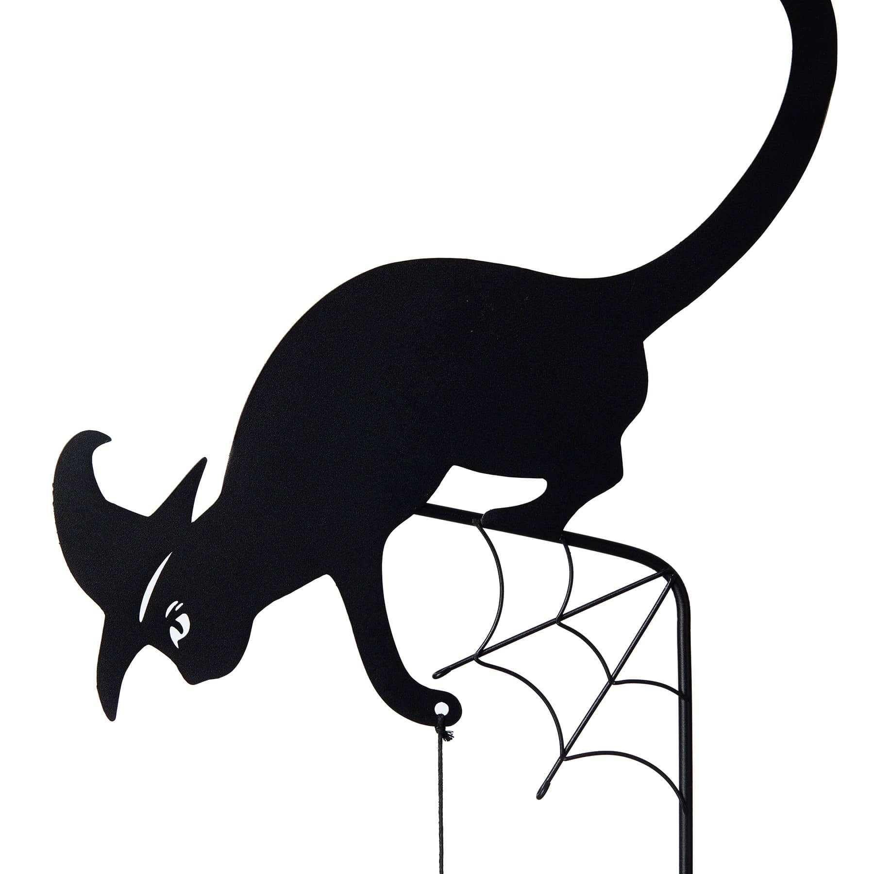 Spellbound Cat Silhouette Yardstake, 36"