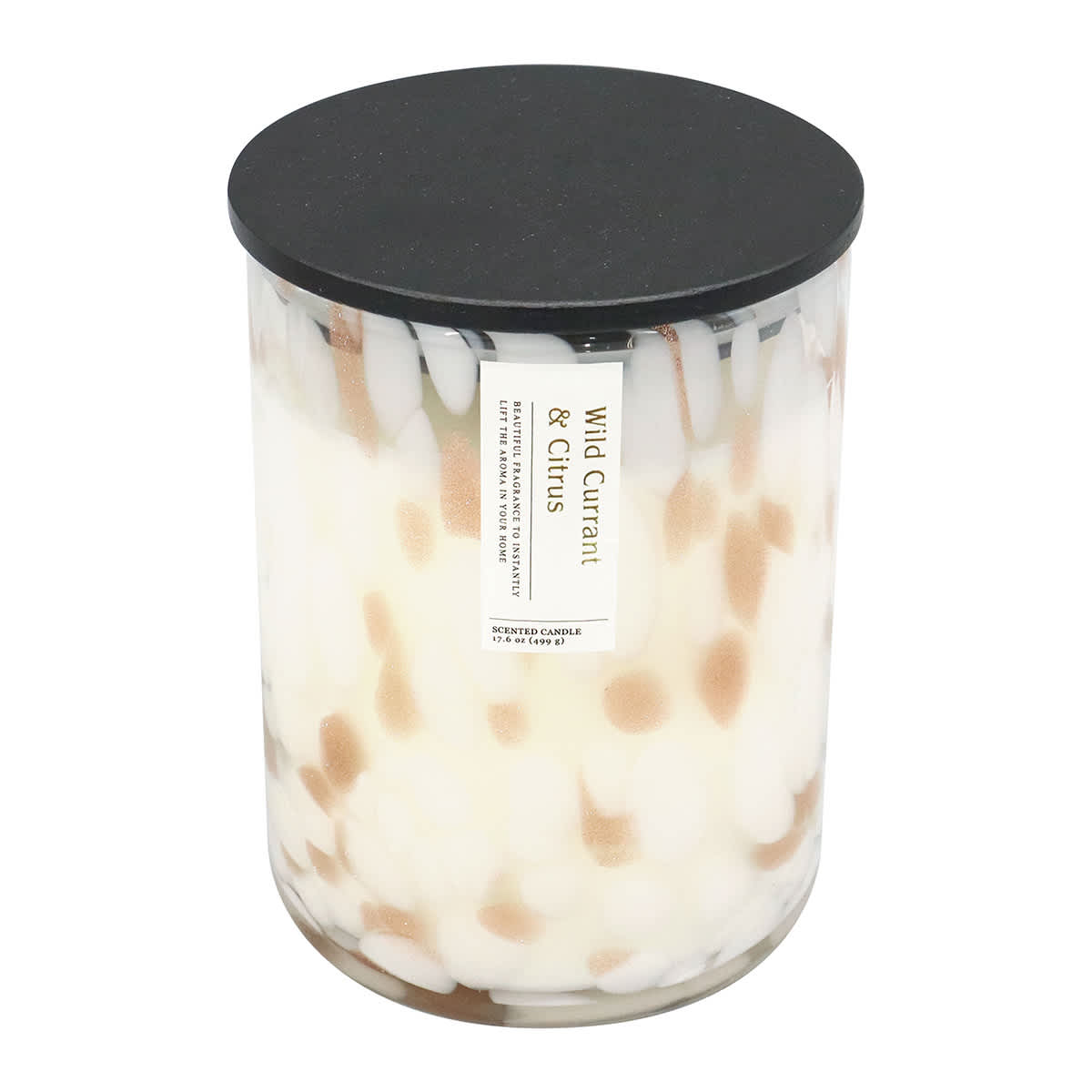 Wild Currant & Citrus Scented Confetti Glass Jar Candle, 17.6oz