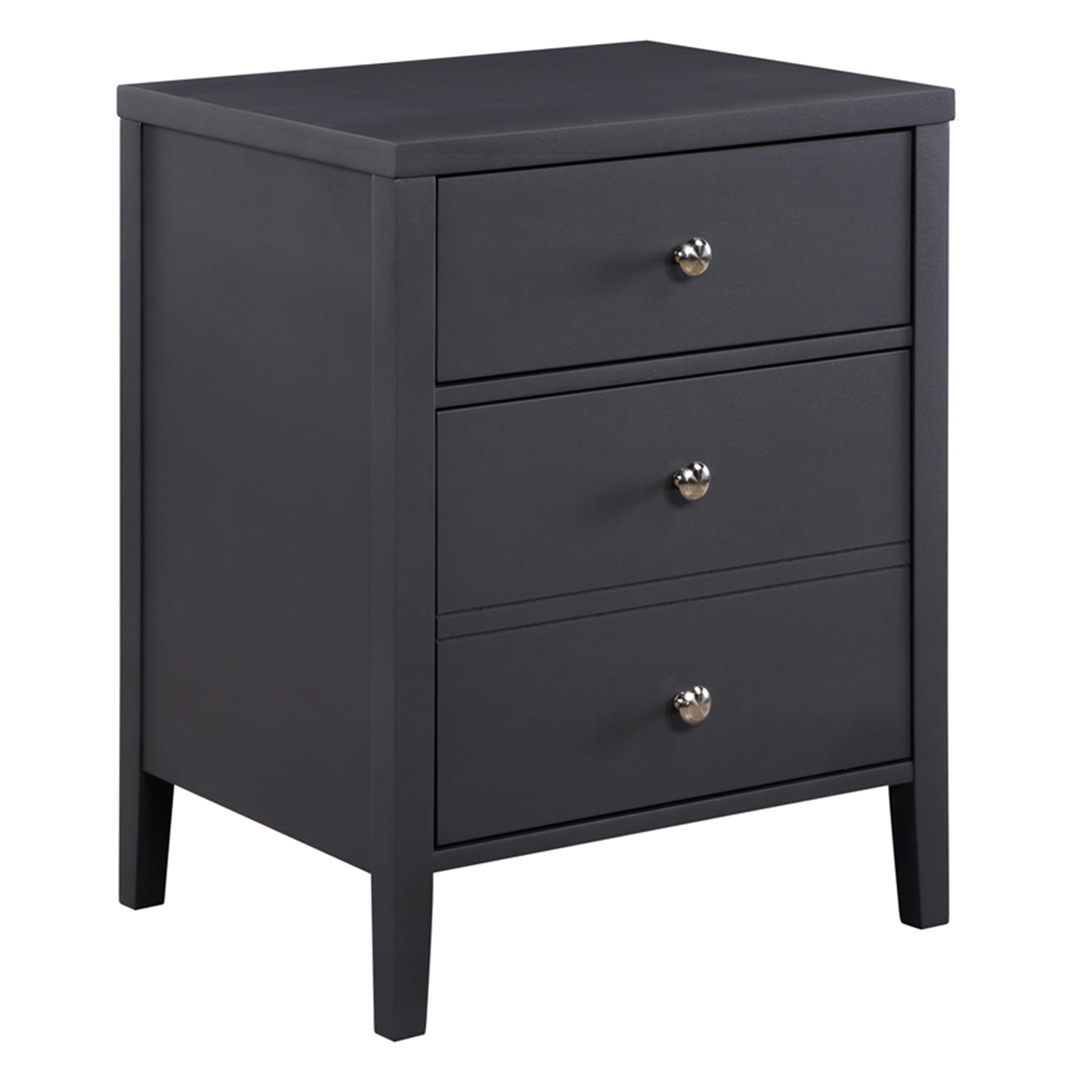 Honeybloom Beck 2-Drawer Cabinet, Grey