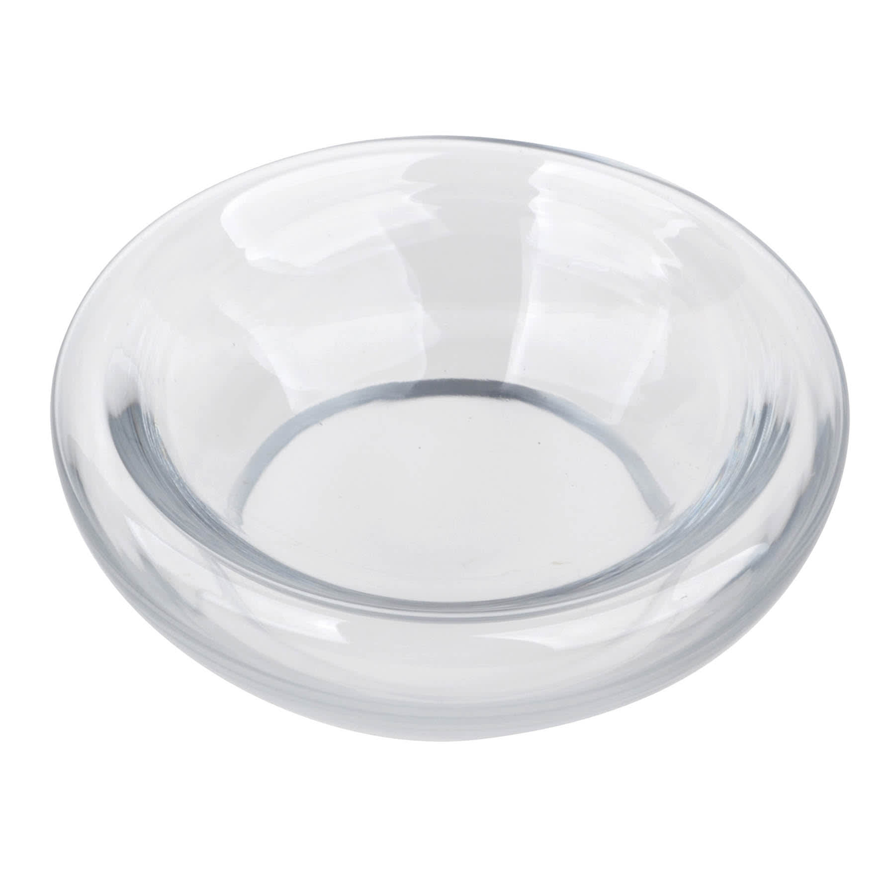 Double Wall Clear Glass Bowl, 12x4
