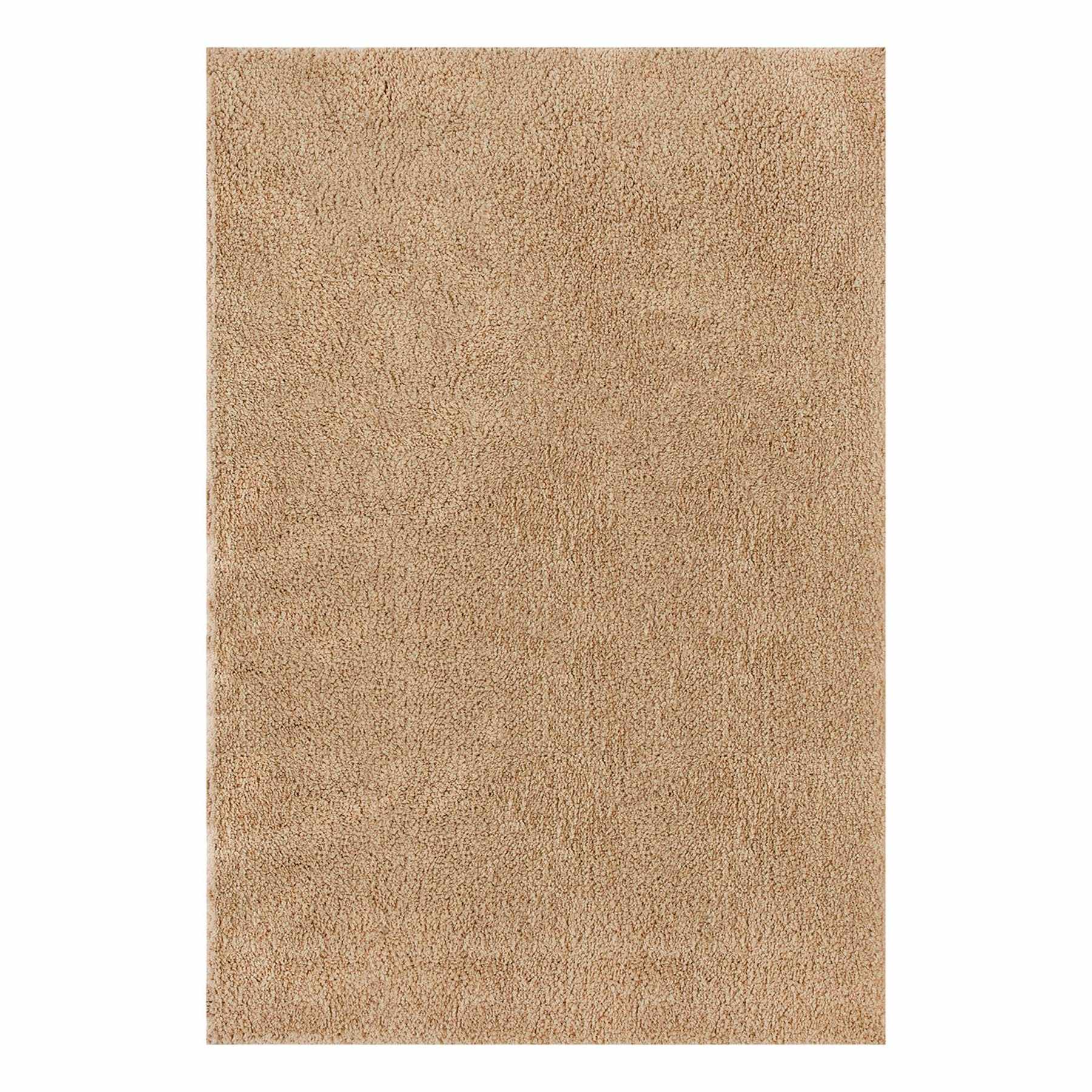 (C205) Kodiak Neutral Shag Area Rug, 6x9