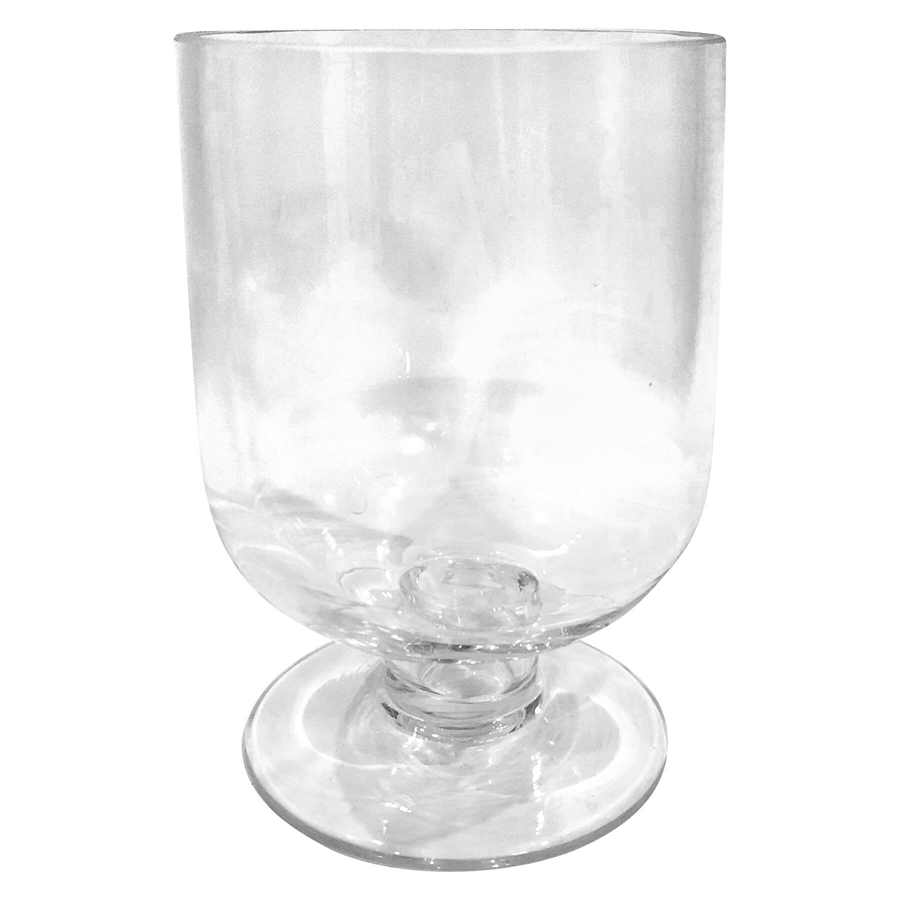 Clear Glass Trifle Vase, 6.5"