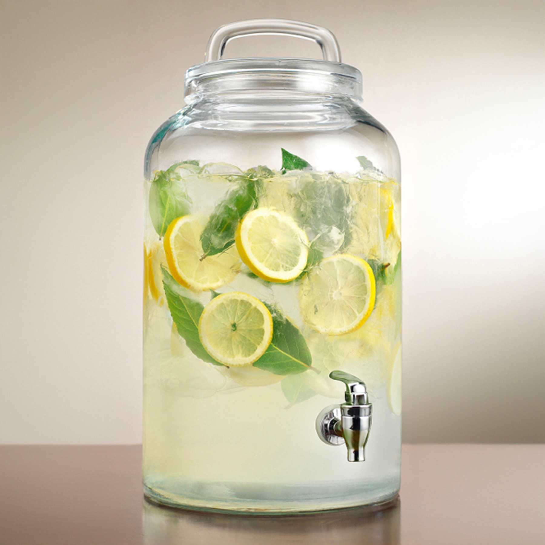 2-Gallon Loop Lid Beverage Dispenser
