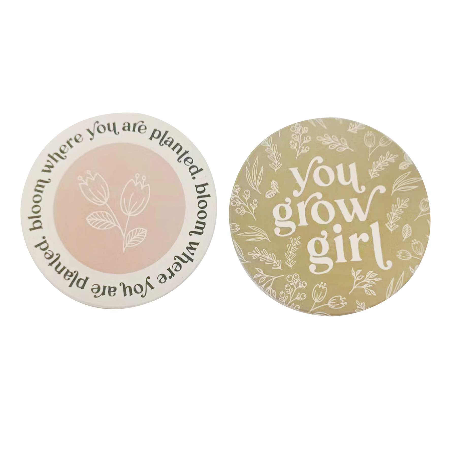 2-Pack Bloom Coasters