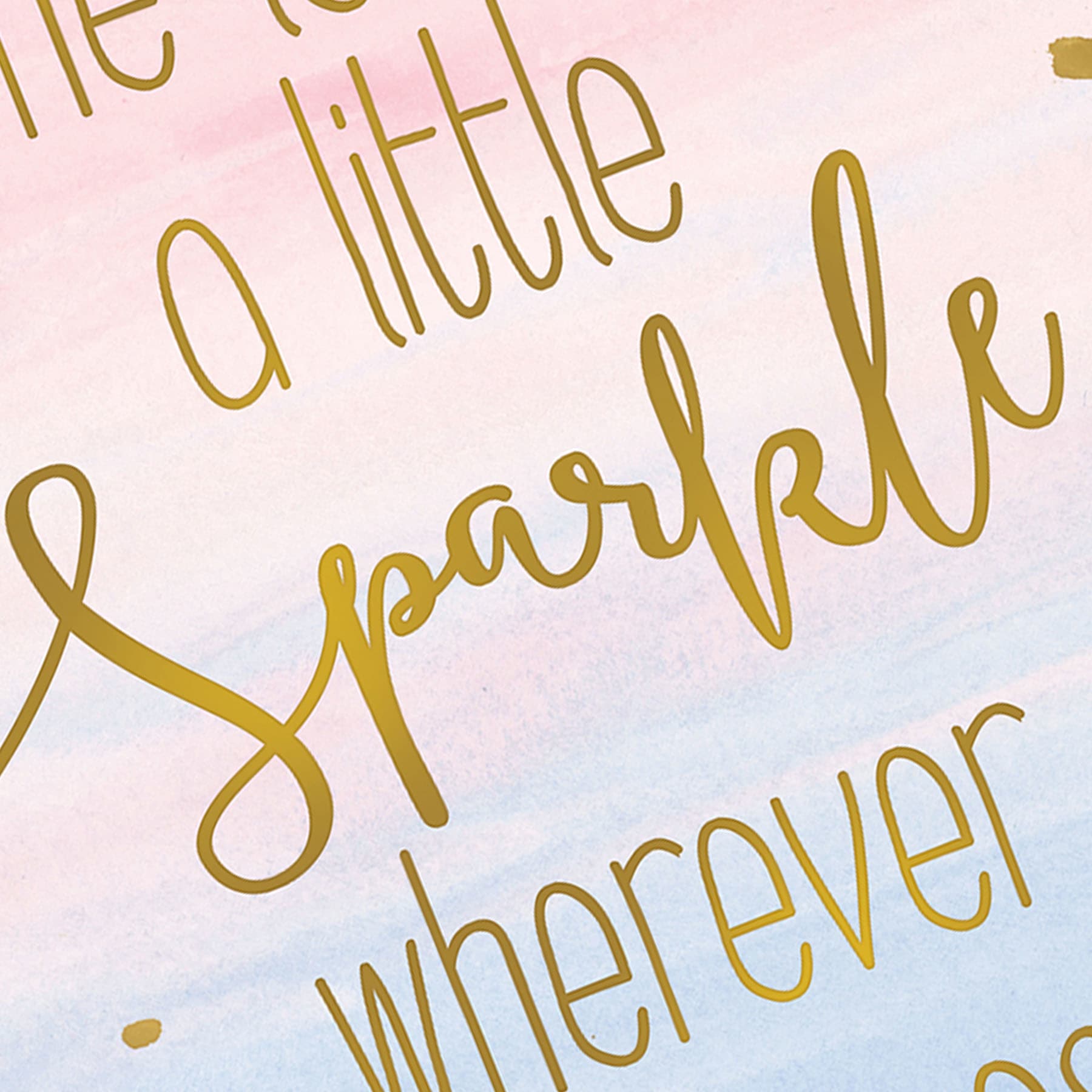 A Little Sparkle Scented Single Sachet