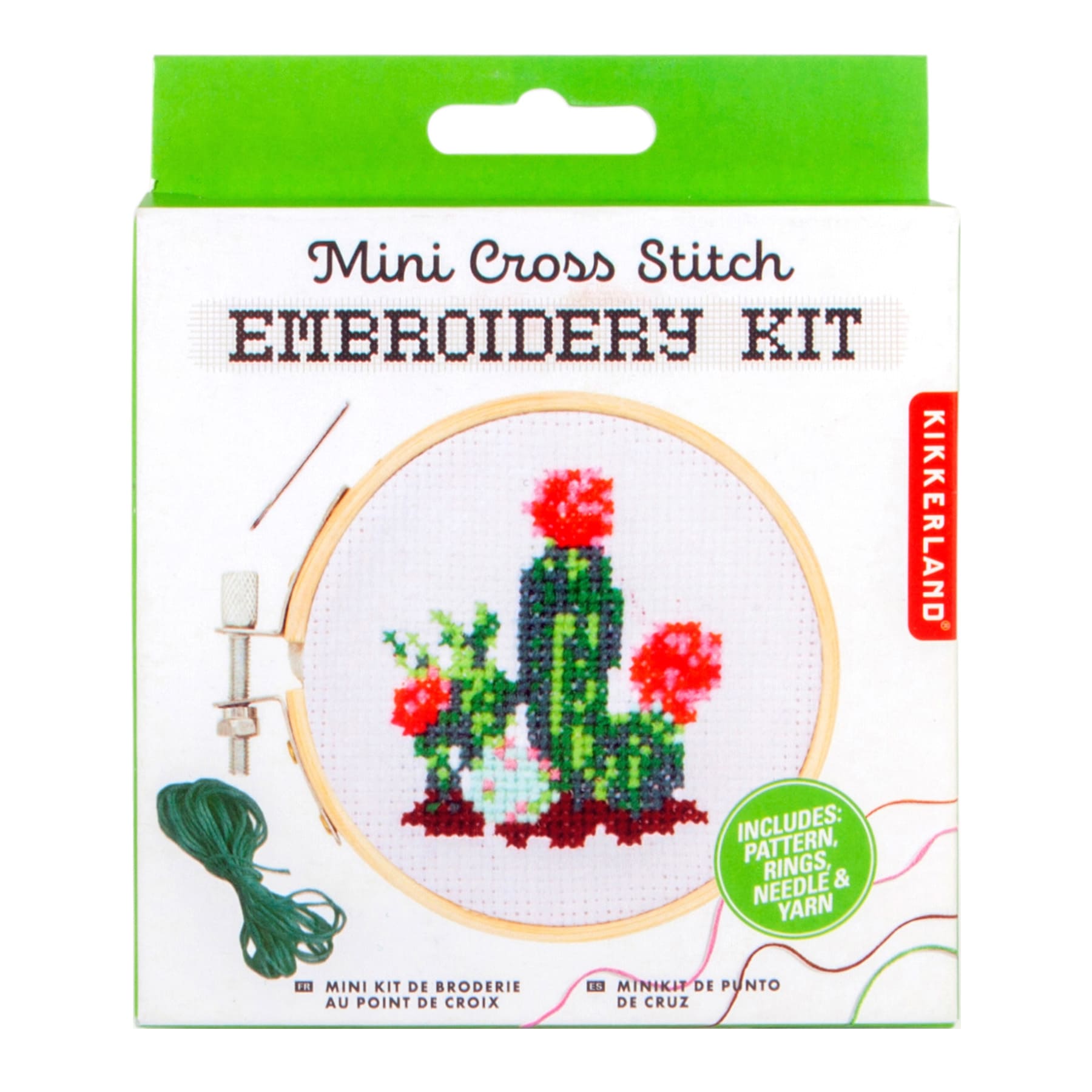 Mini Cross Stitch Kit - Cactus