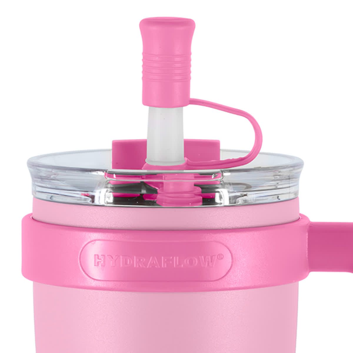Hydraflow Princess Pink Capri Insulated Kids Tumbler with Handle, 16oz