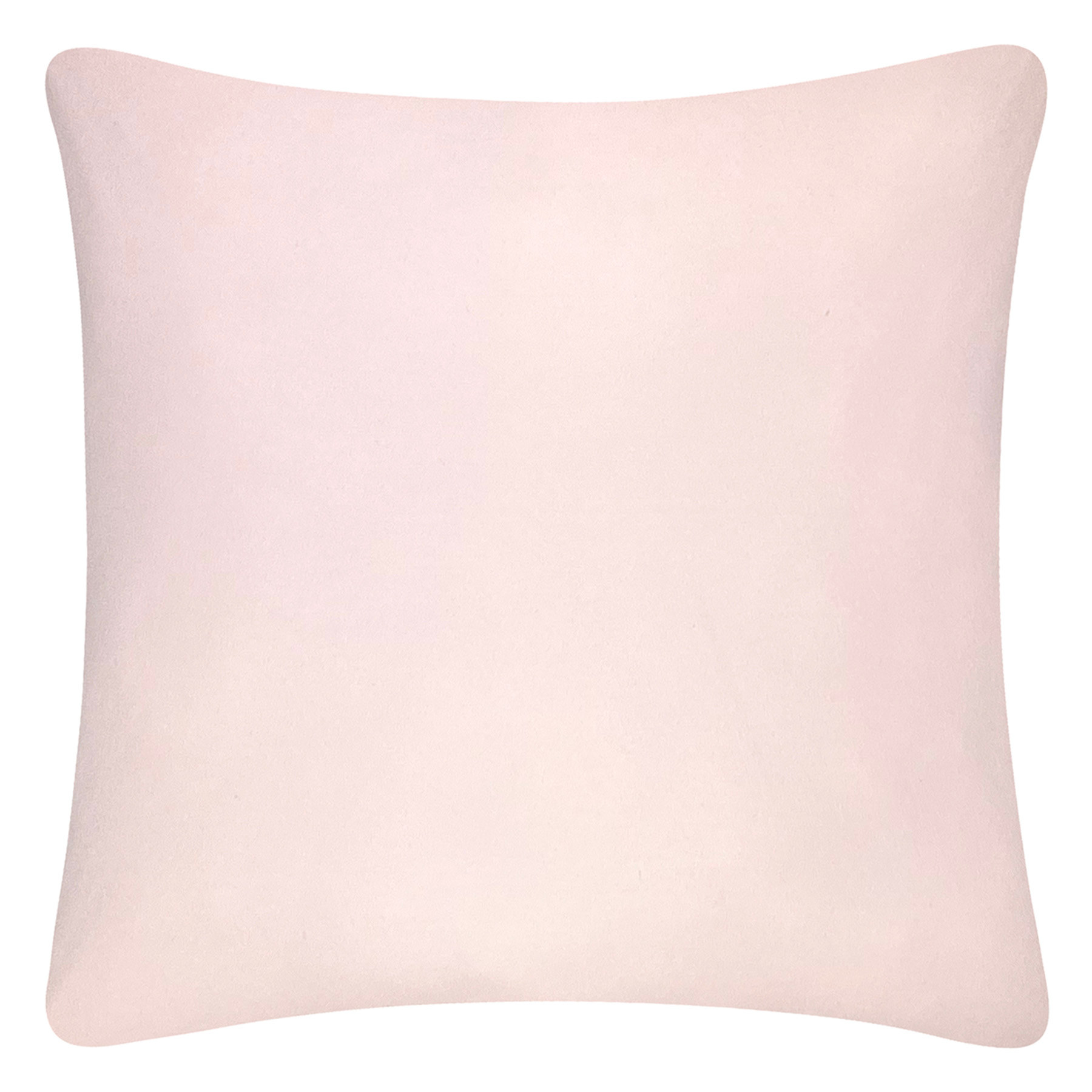 Blush Canvas Throw Pillow, 18"